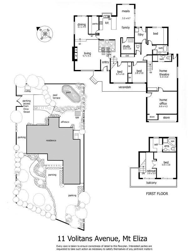 11 Volitans Avenue, MOUNT ELIZA VIC 3930 - Floorplan