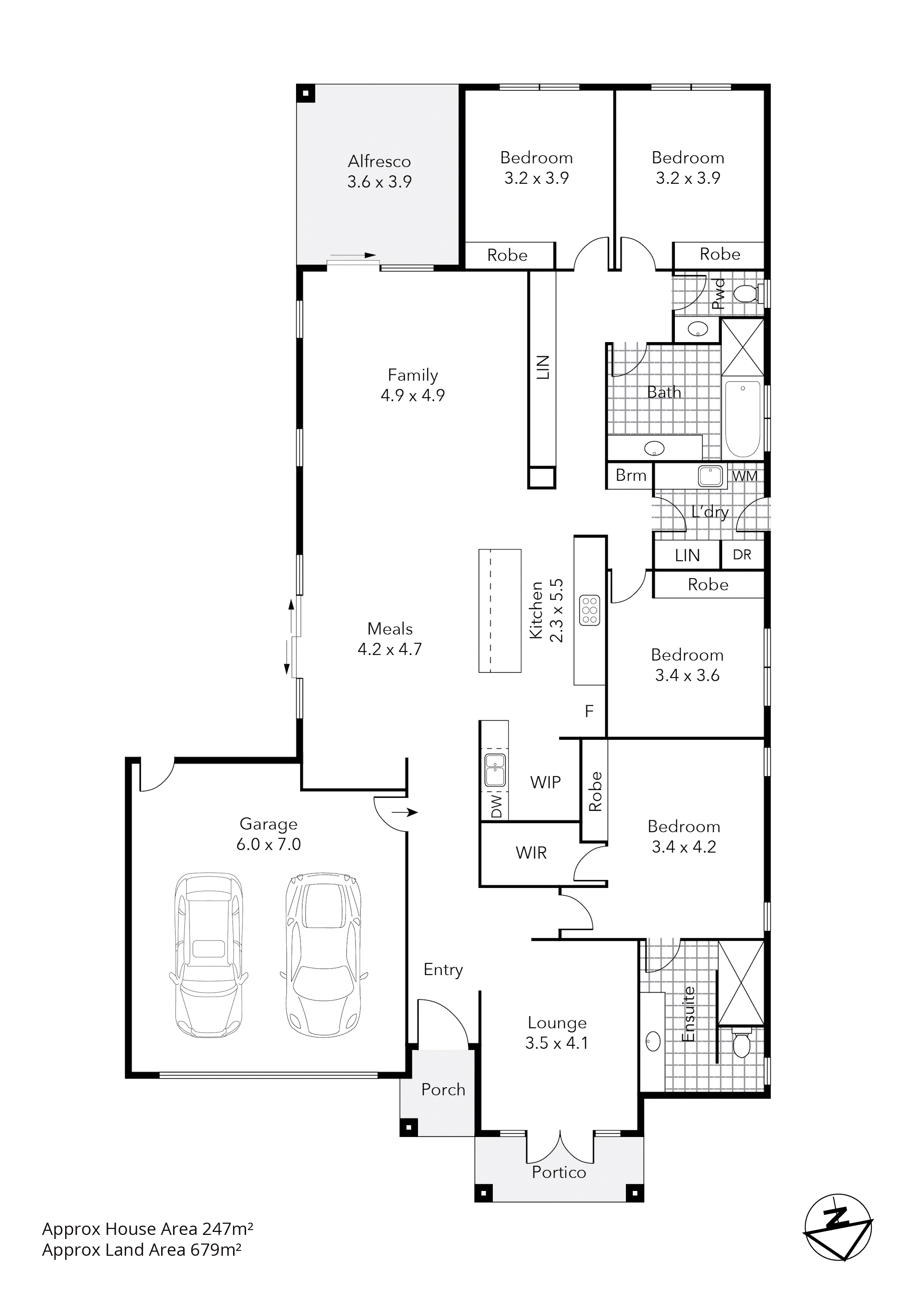 11 Wade Place, Lucas VIC 3350 - Floorplan