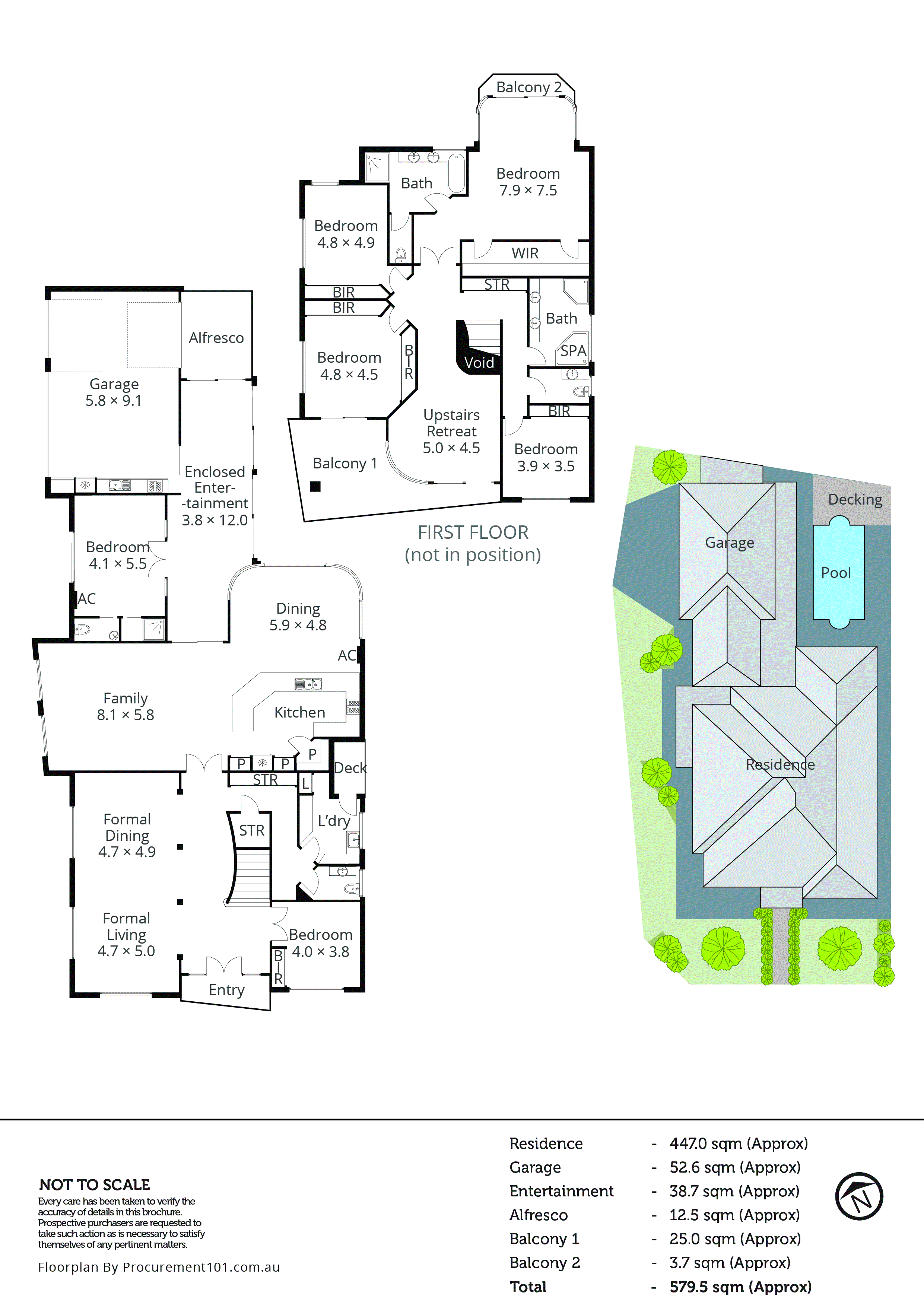 11 Waterside Drive, Waterways VIC 3195 - Floorplan