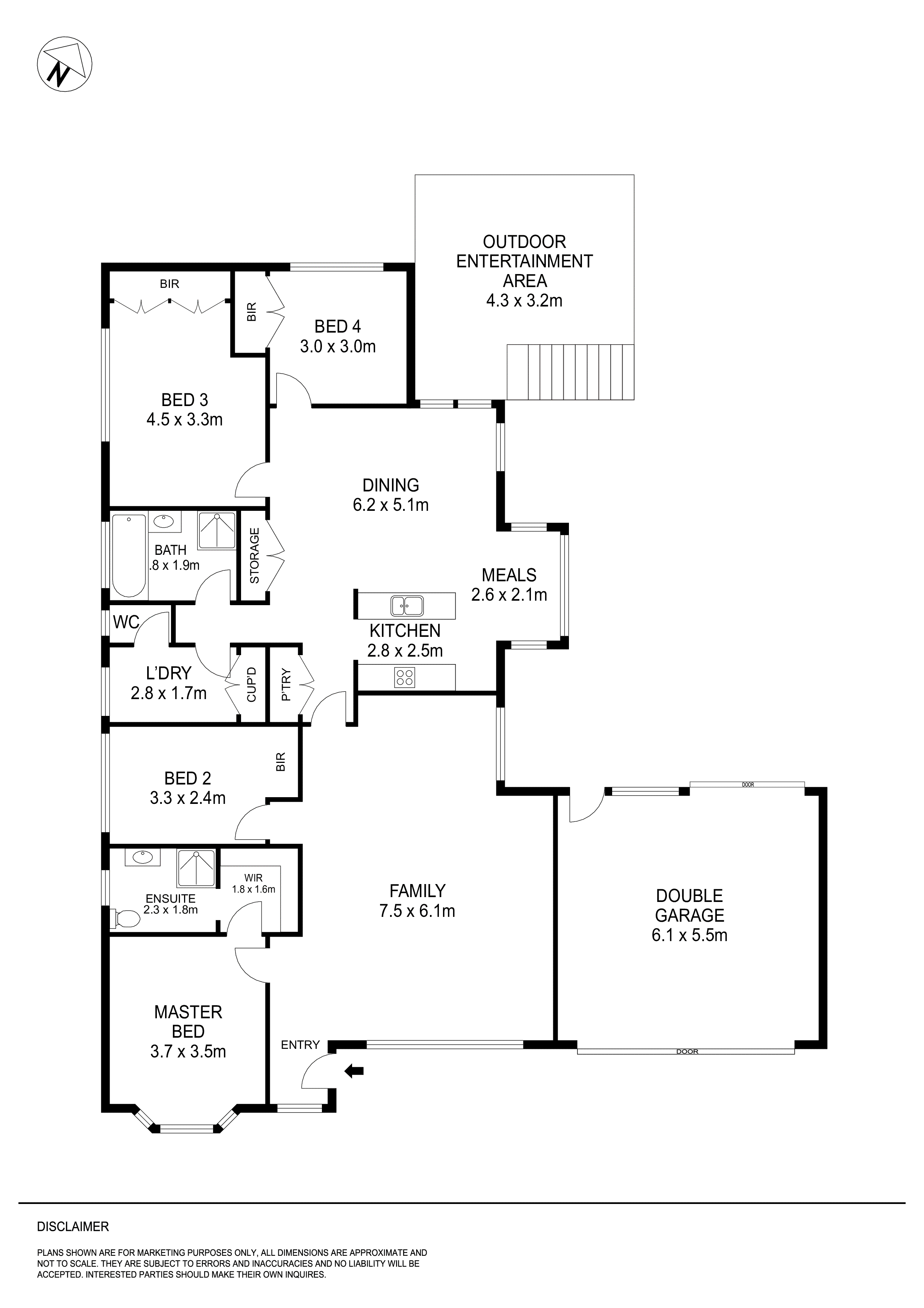 11 Wattletree Drive, Mount Helen VIC 3350 - Floorplan