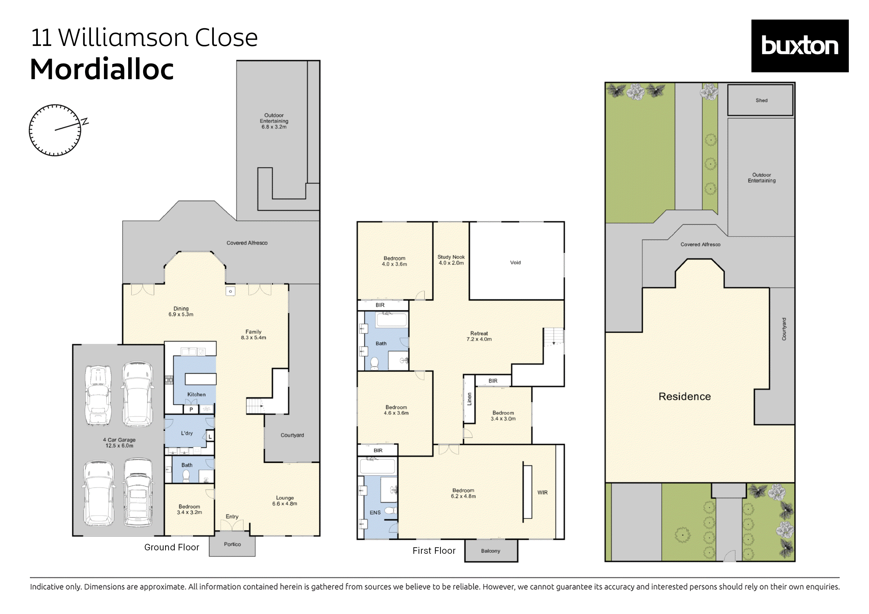 11 Williamson Close, Mordialloc VIC 3195 - Floorplan