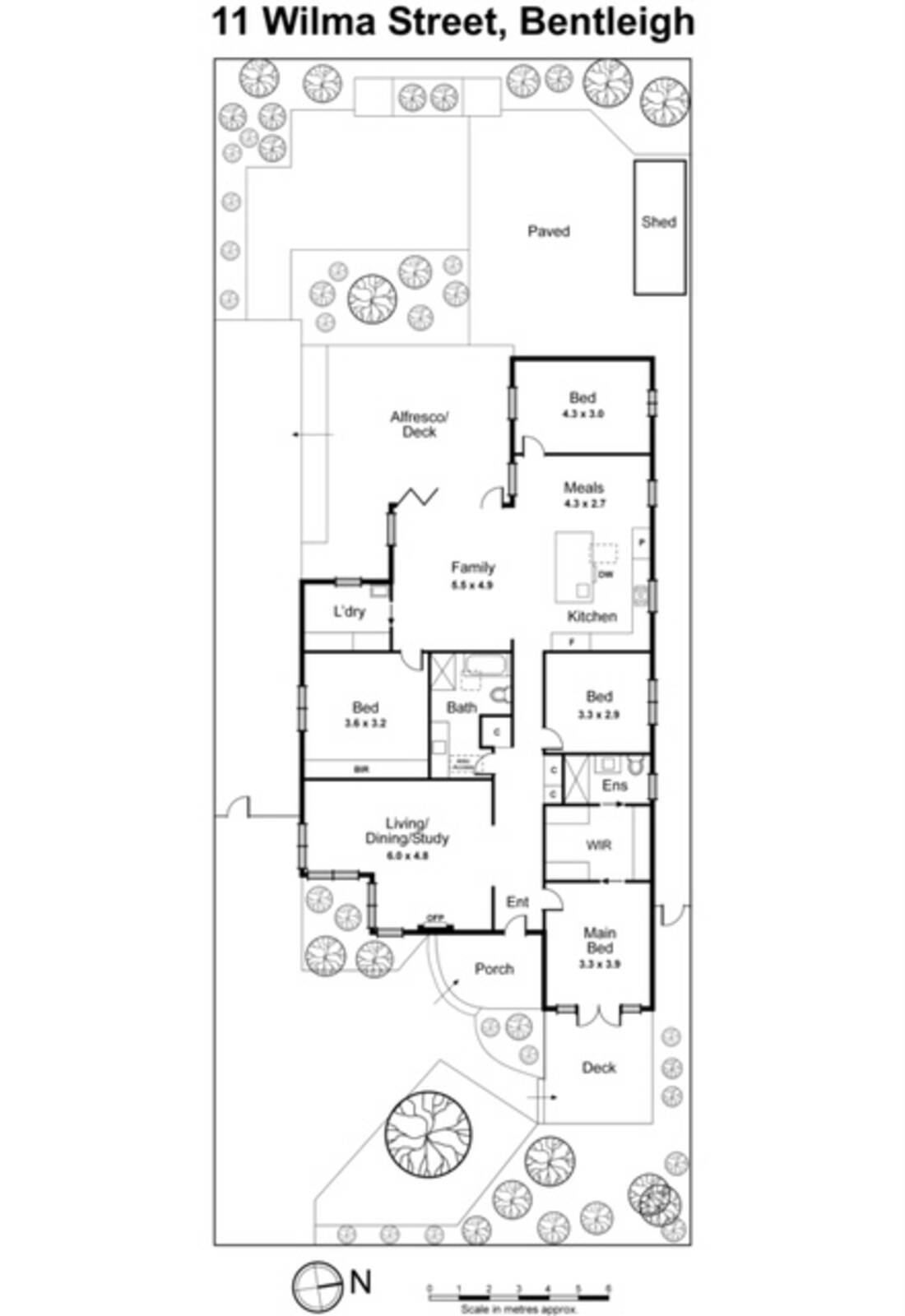 11 Wilma Street, Bentleigh VIC 3204 - Floorplan