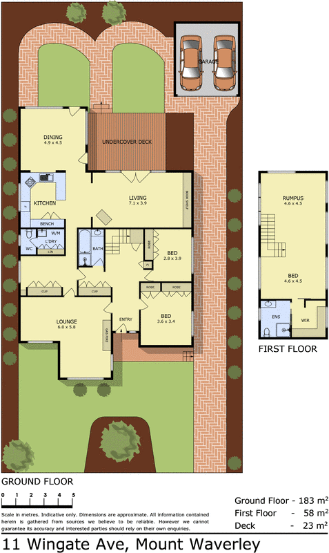 11 Wingate Avenue, Mount Waverley VIC 3149 - Floorplan