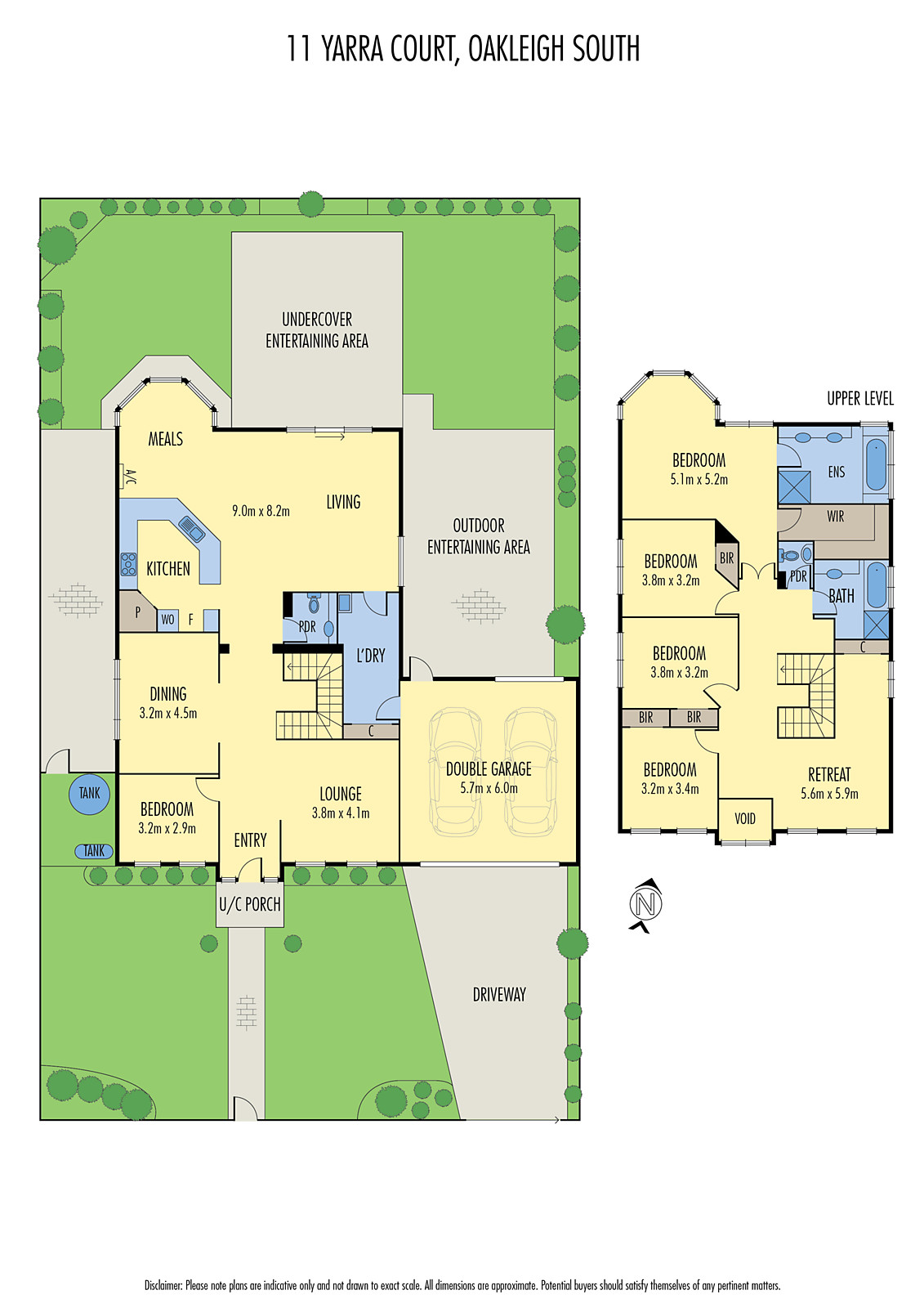 11 Yarra Court, Oakleigh South VIC 3167 - Floorplan