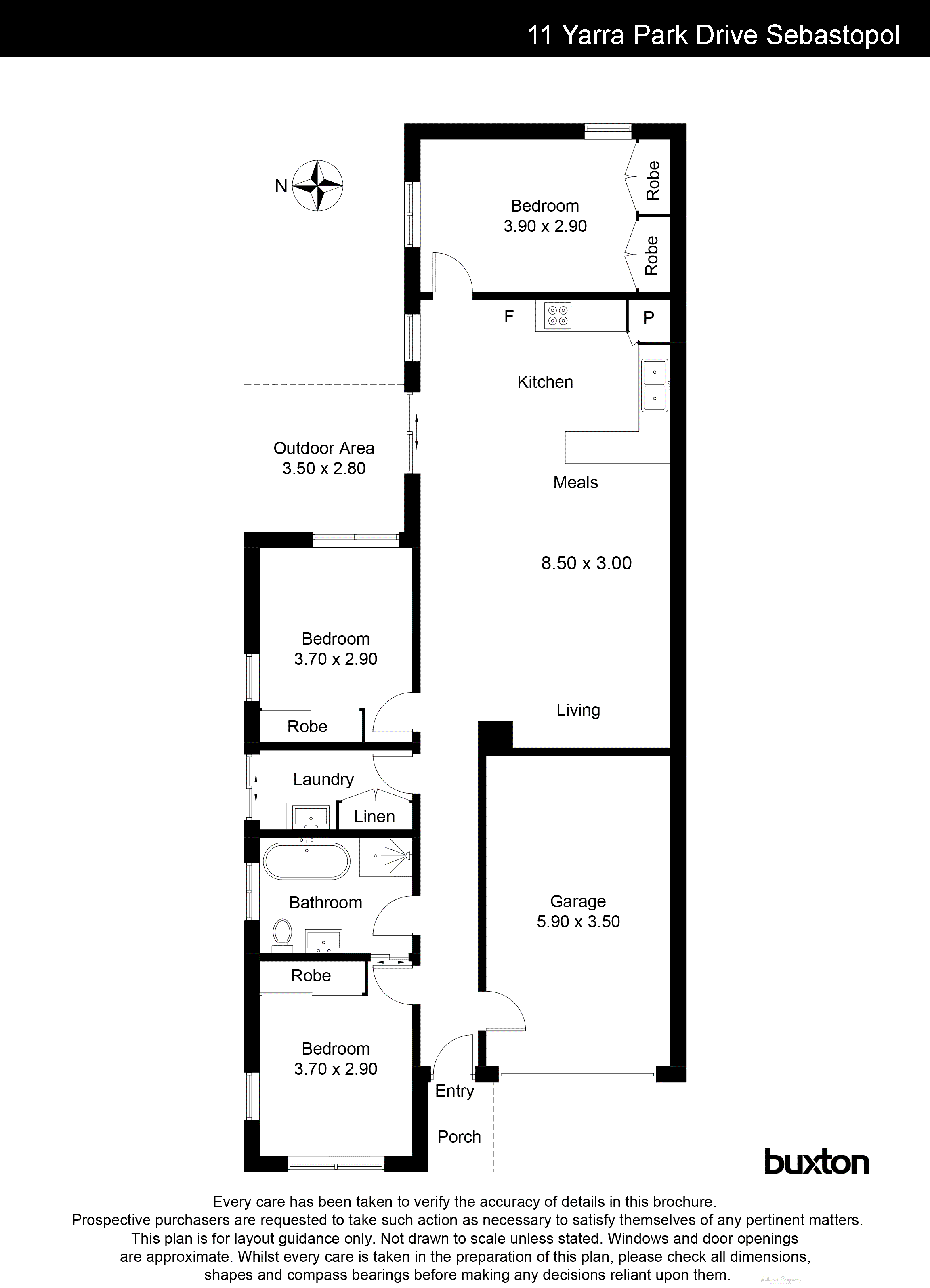 11 Yarra Park Drive, Sebastopol VIC 3356 - Floorplan