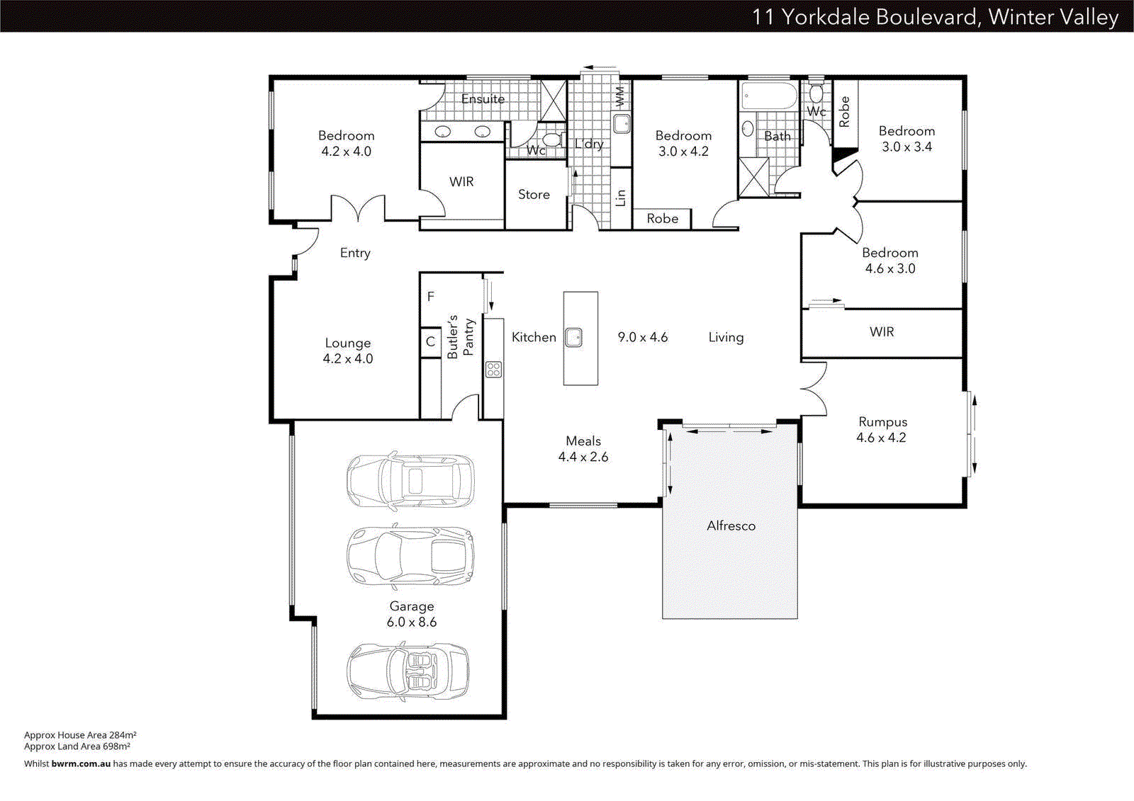 11 Yorkdale Boulevard, Winter Valley VIC 3358 - Floorplan