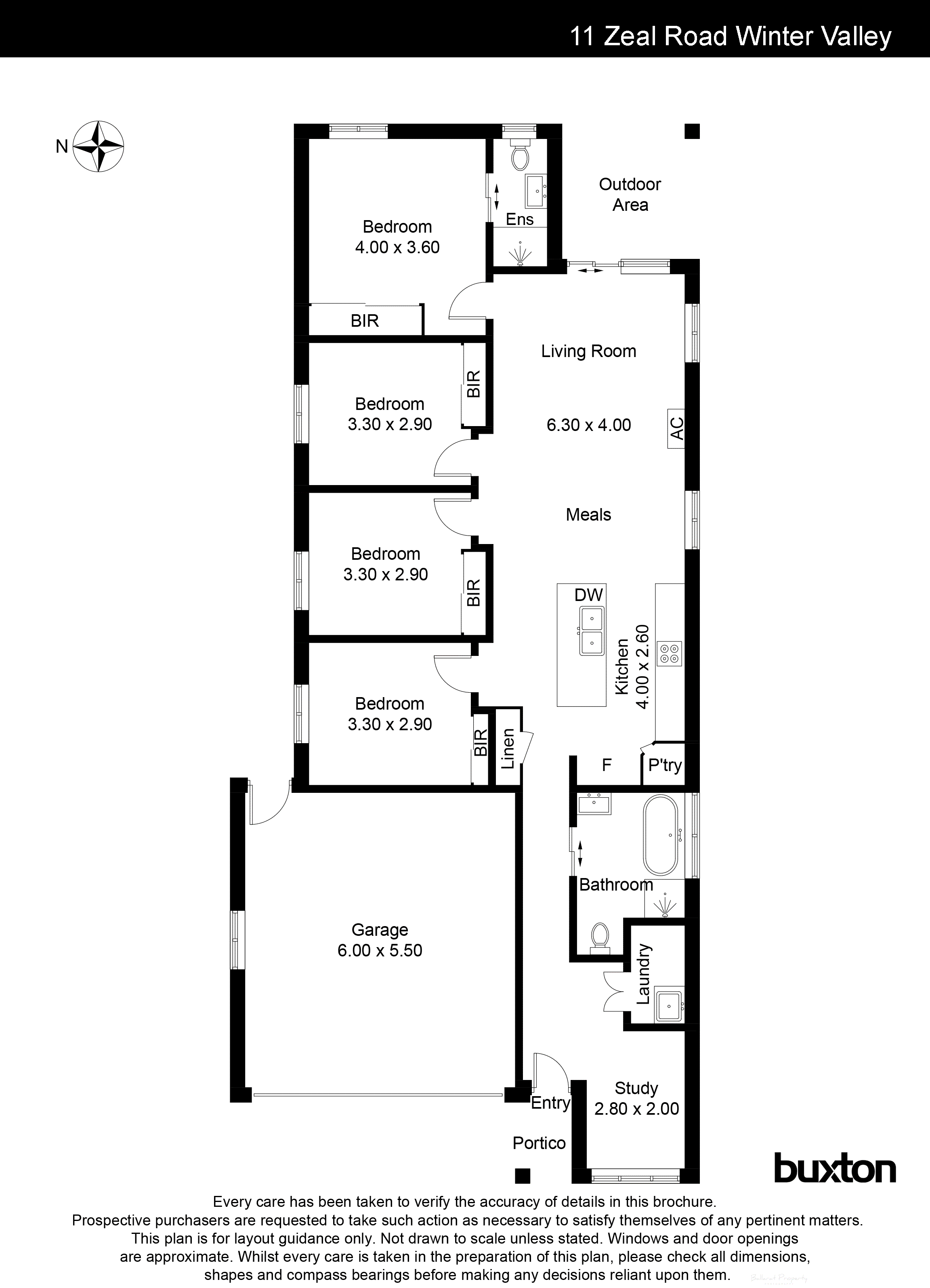 11 Zeal Road, Winter Valley VIC 3358 - Floorplan