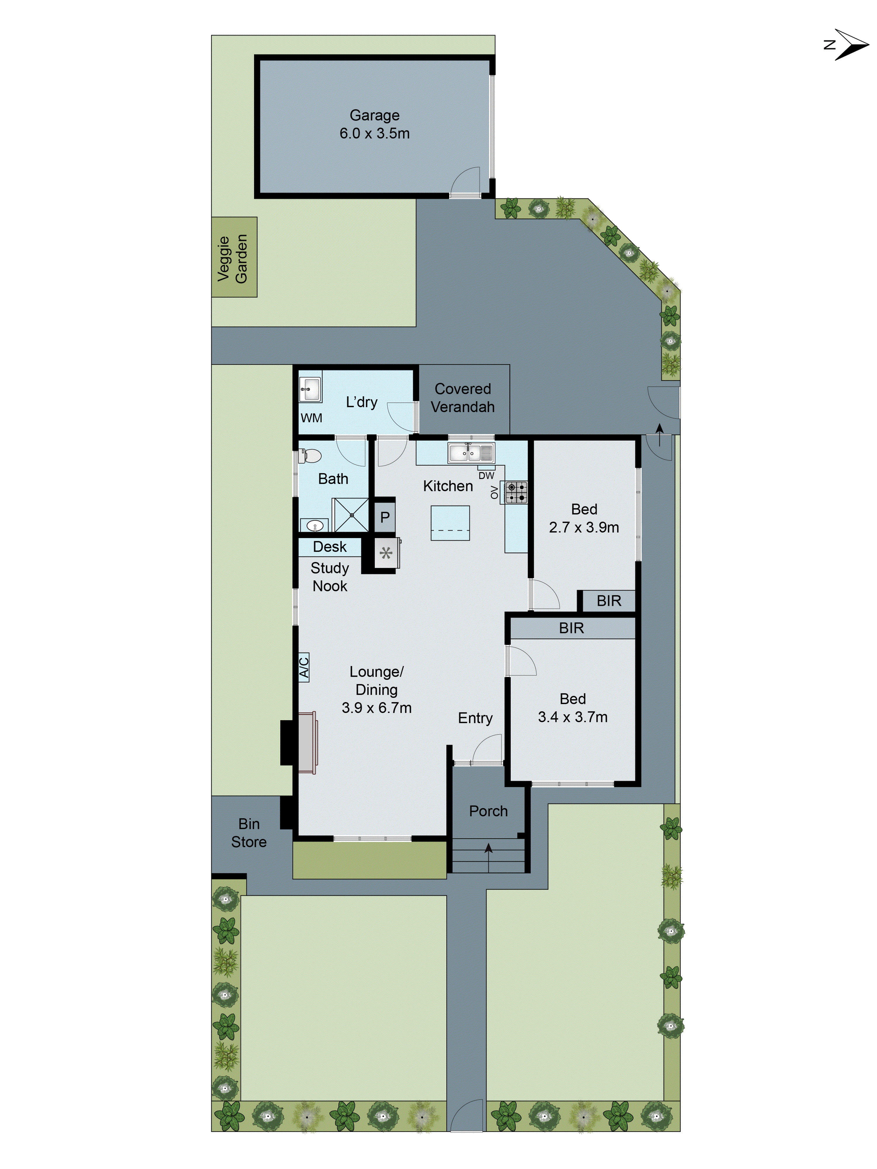 1/10 Arthur Street, Belmont VIC 3216 - Floorplan