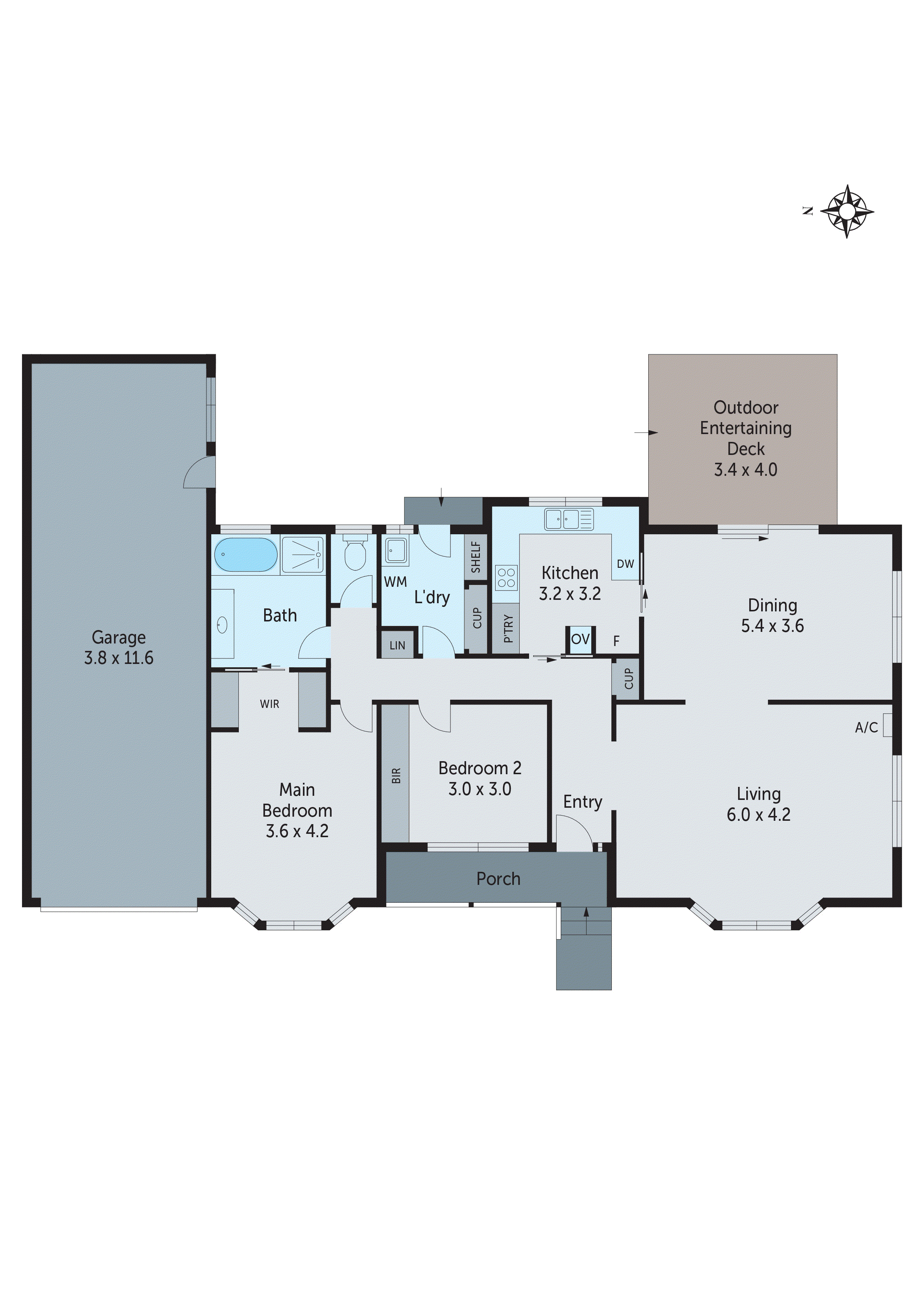1/10 Bonsey Road, Highton VIC 3216 - Floorplan