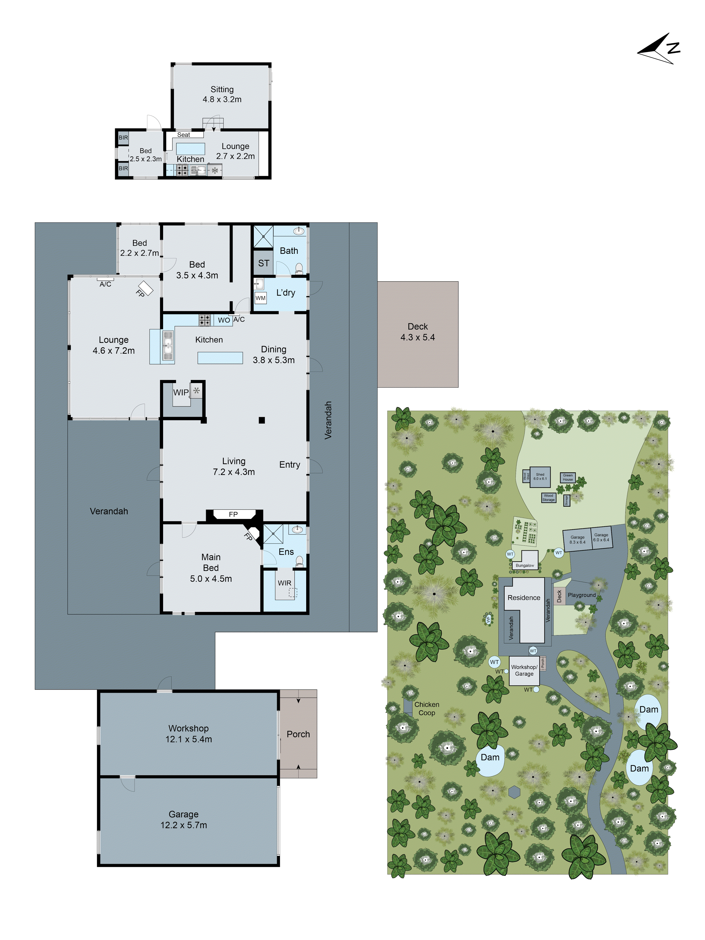 110 Clarkes Road, Anakie VIC 3213 - Floorplan