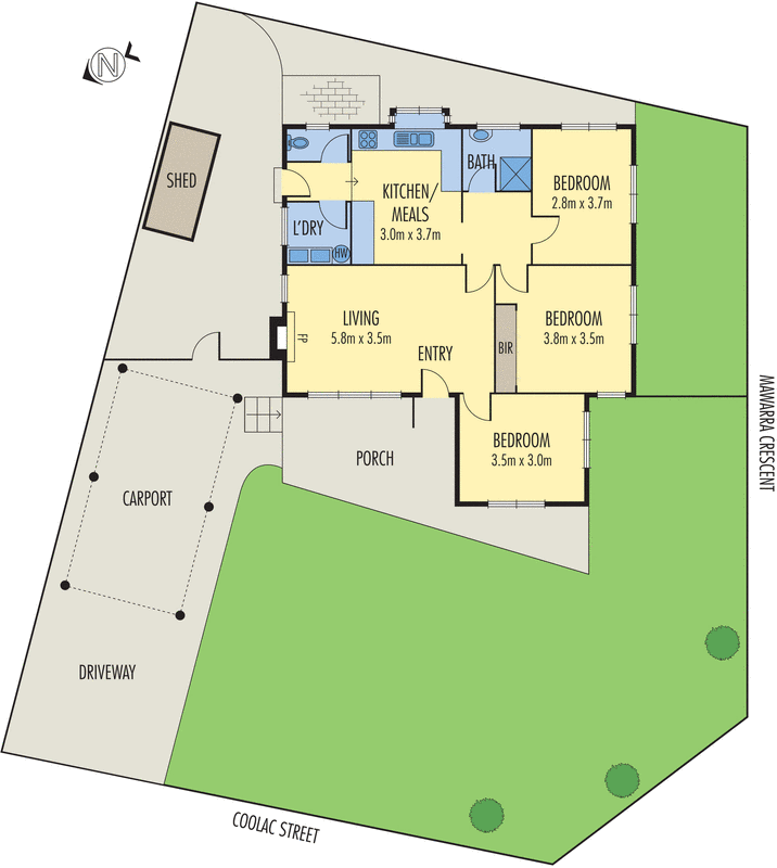 1/10 Coolac Street, Chadstone VIC 3148 - Floorplan