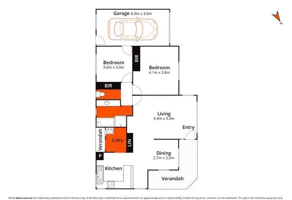 1/10 Diana Court, Drysdale VIC 3222 - Floorplan