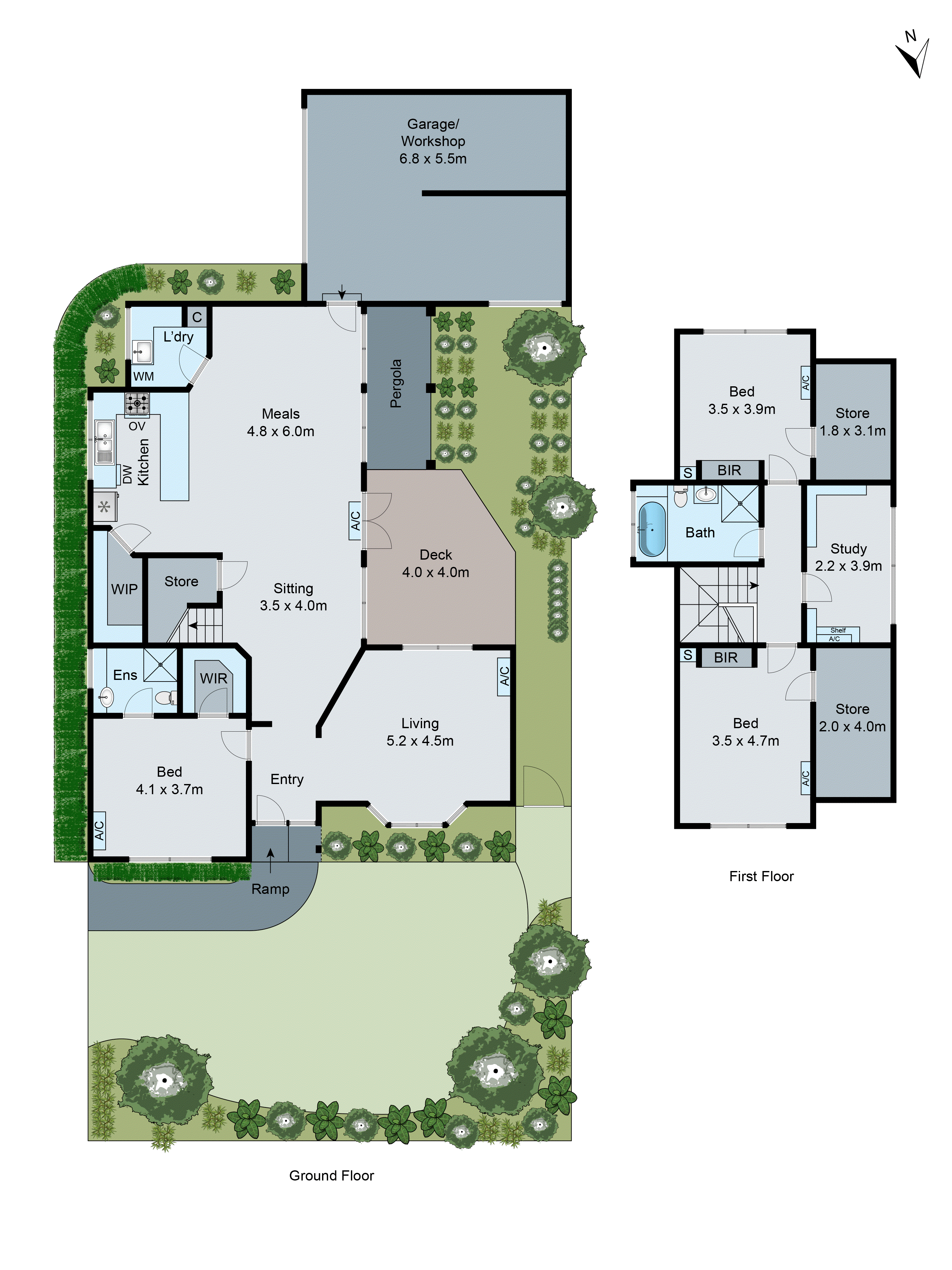 1/10 George Street, Ashwood VIC 3147 - Floorplan