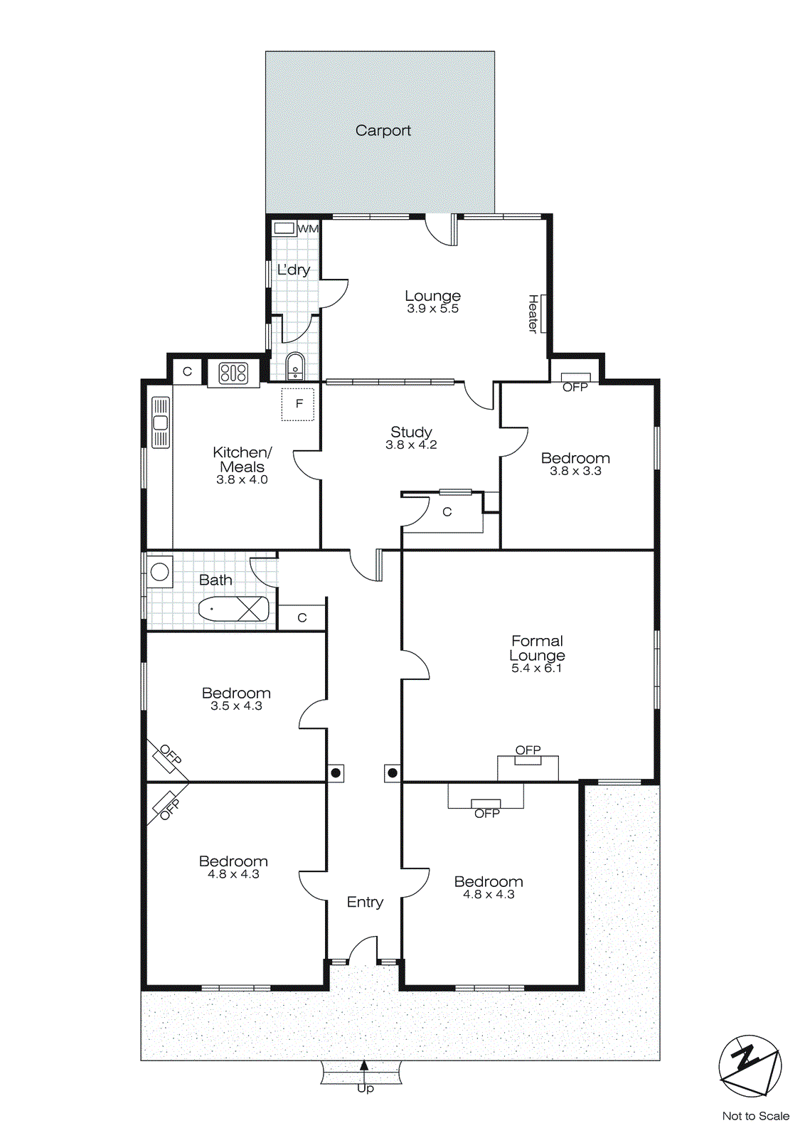 110 Grant Street, Golden Point VIC 3350 - Floorplan