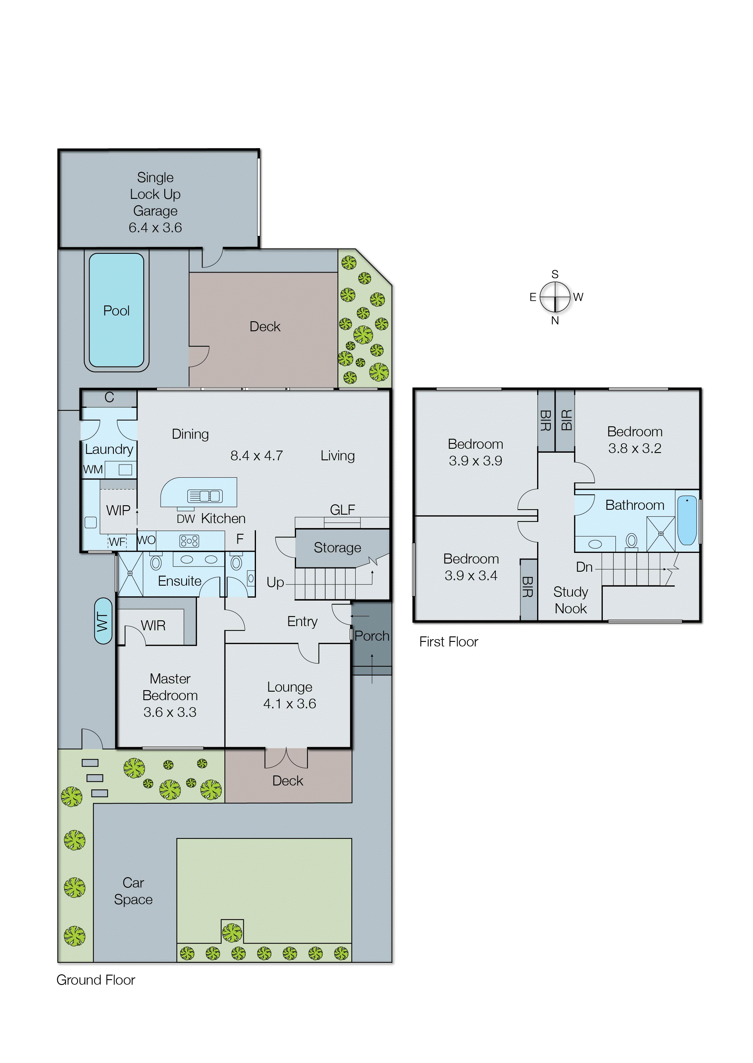 1/10 Isabella Street, Parkdale VIC 3195 - Floorplan