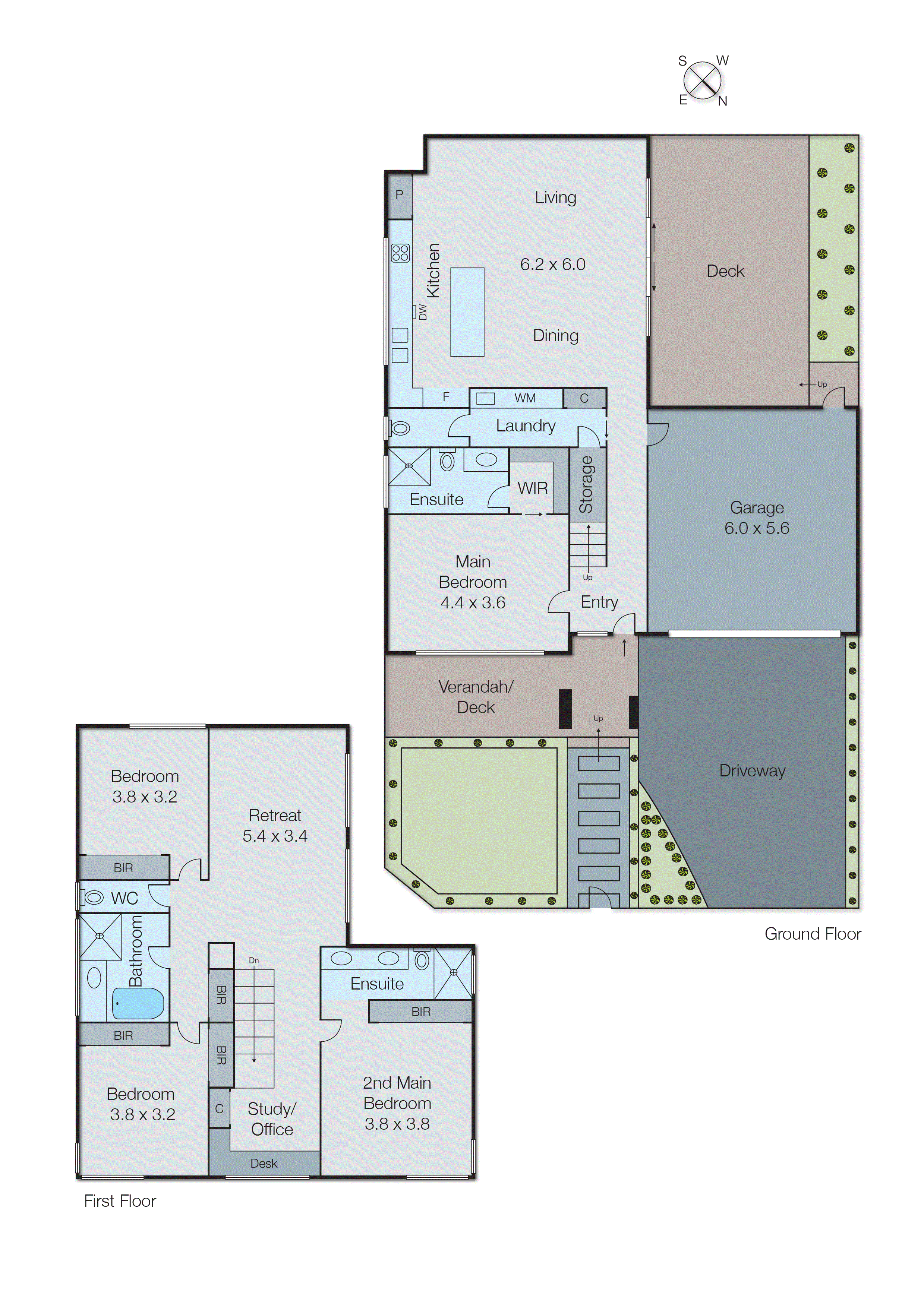 1/10 Ivan Avenue, Edithvale VIC 3196 - Floorplan