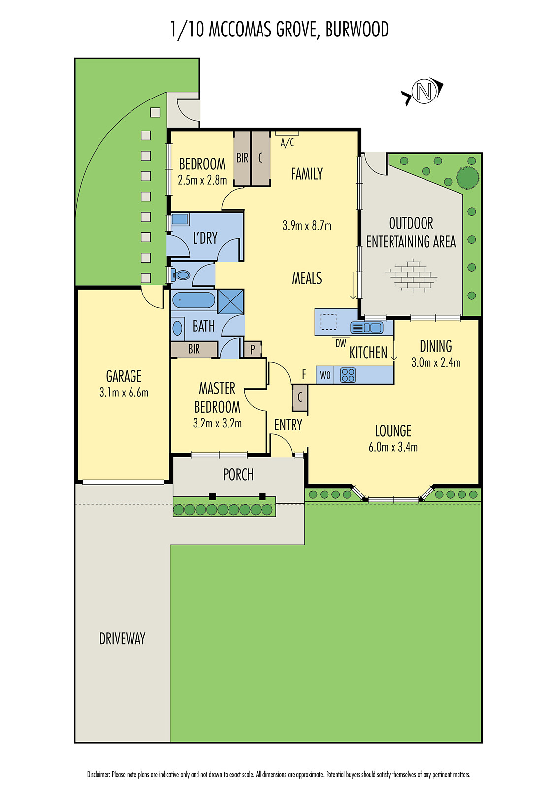 1/10 McComas Grove, Burwood VIC 3125 - Floorplan
