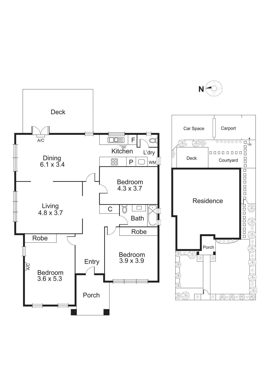 1/10 Norville Street, Bentleigh East VIC 3165 - Floorplan