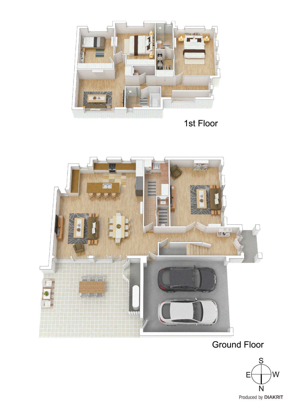 1/10 Olive Grove, Parkdale VIC 3195 - Floorplan