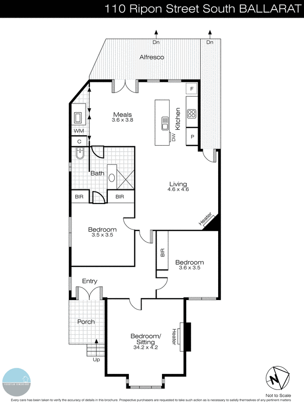 110 Ripon Street South, Ballarat VIC 3350 - Floorplan