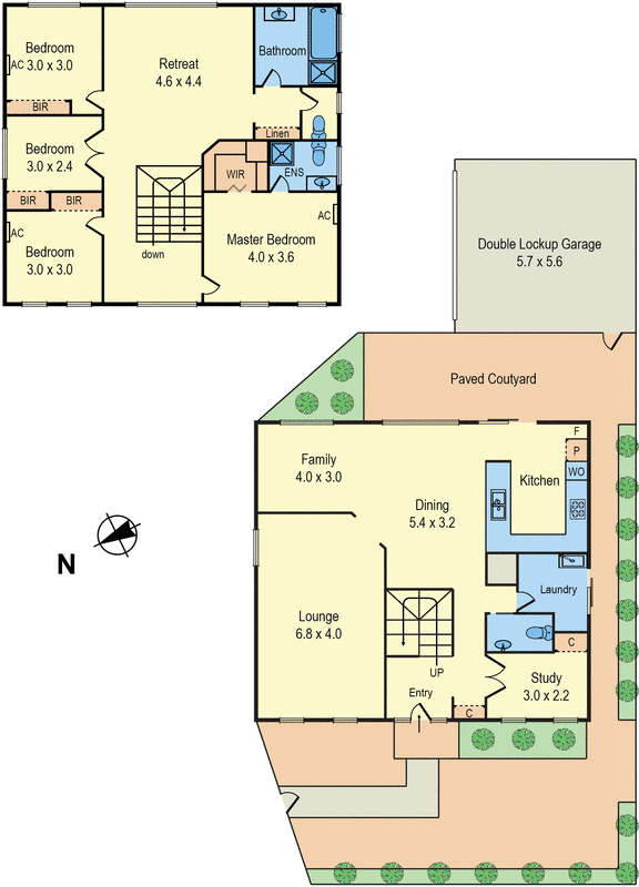 1/10 Third Street, Parkdale VIC 3195 - Floorplan