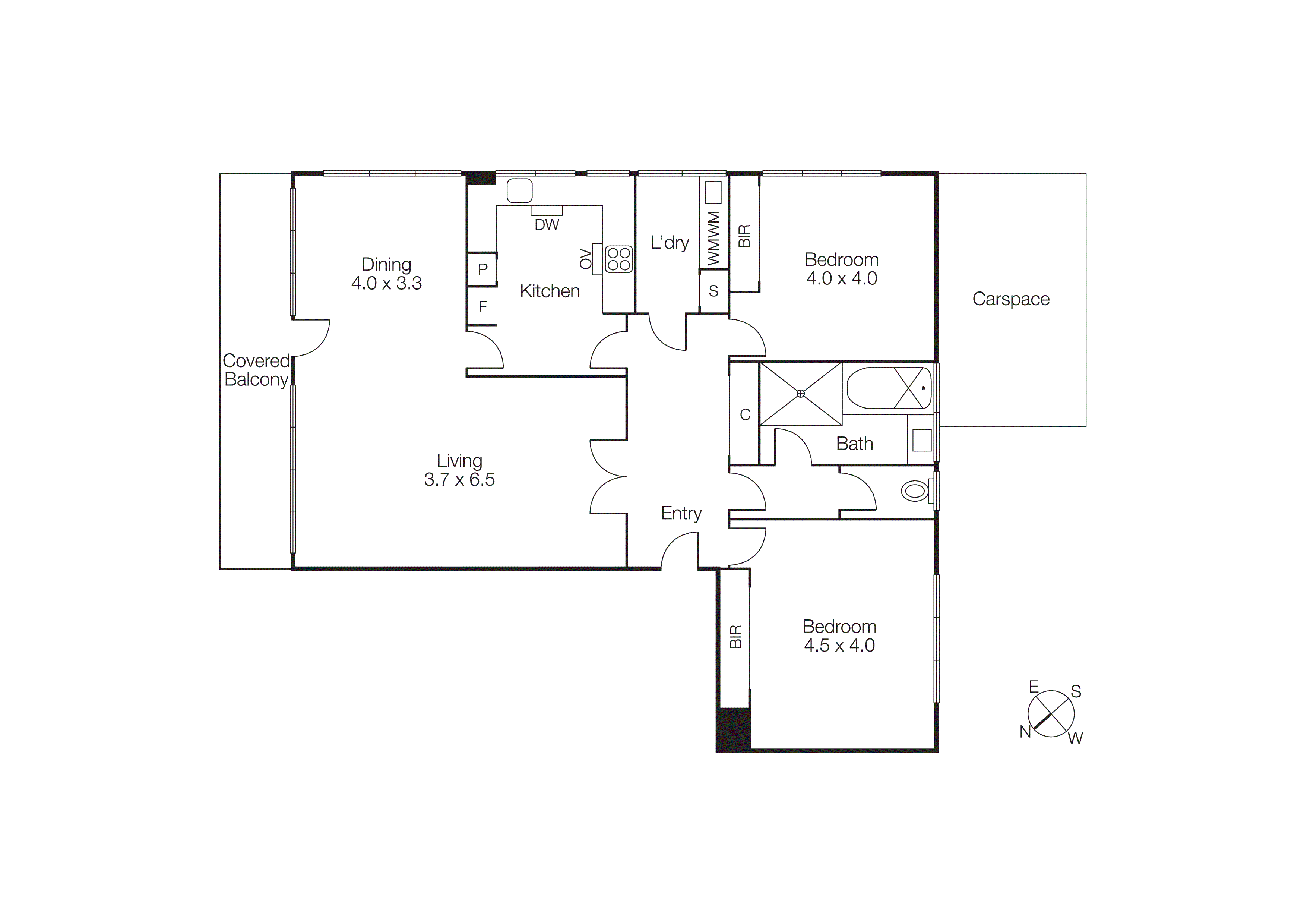 1/10 Vautier Street, Elwood VIC 3184 - Floorplan