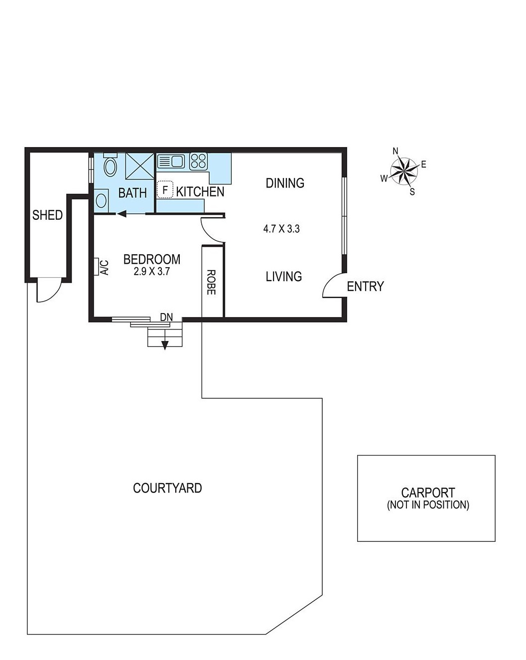 1/10 Walsh Street, ORMOND VIC 3204 - Floorplan