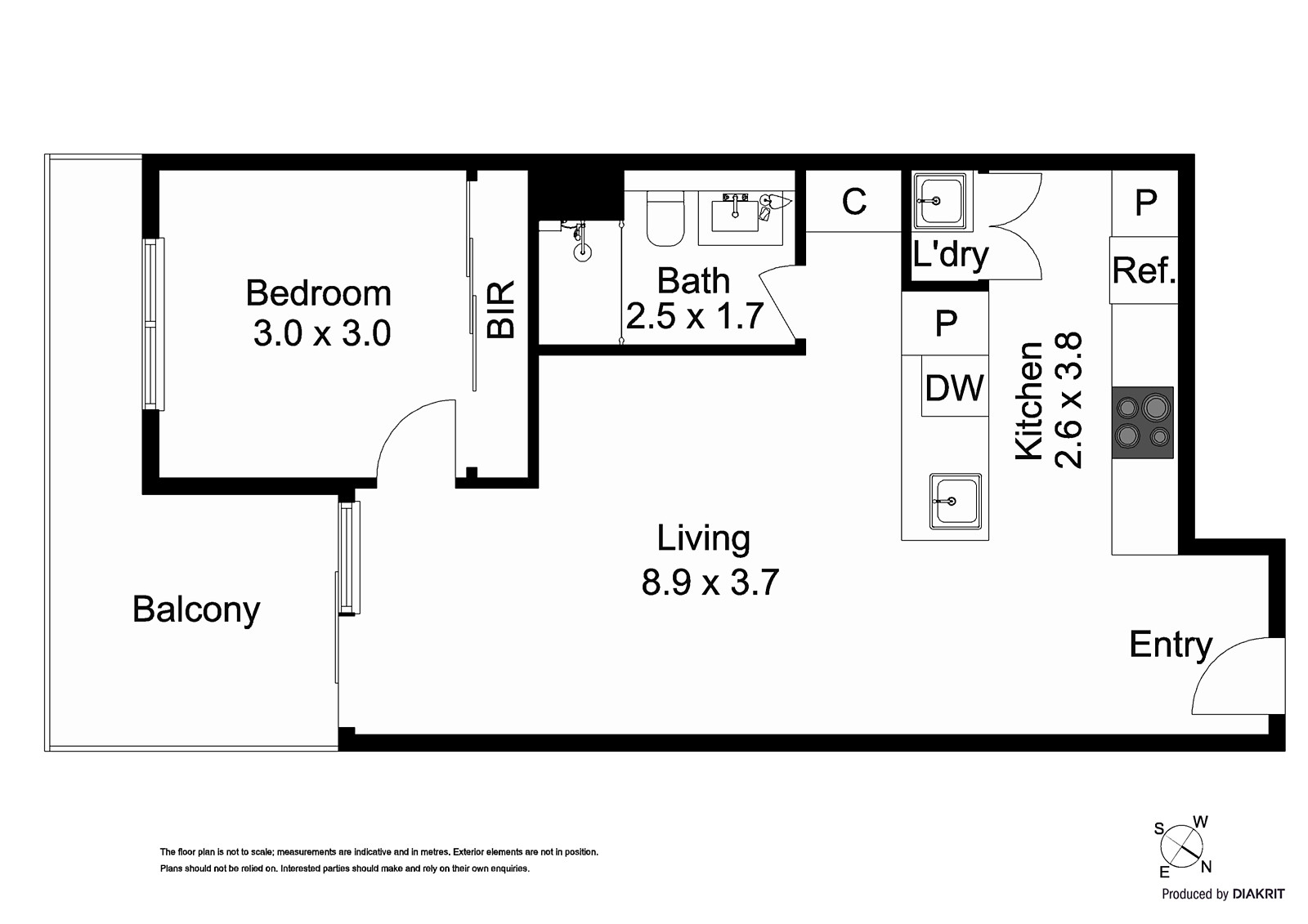 110/181 Fitzroy Street, St Kilda VIC 3182 - Floorplan