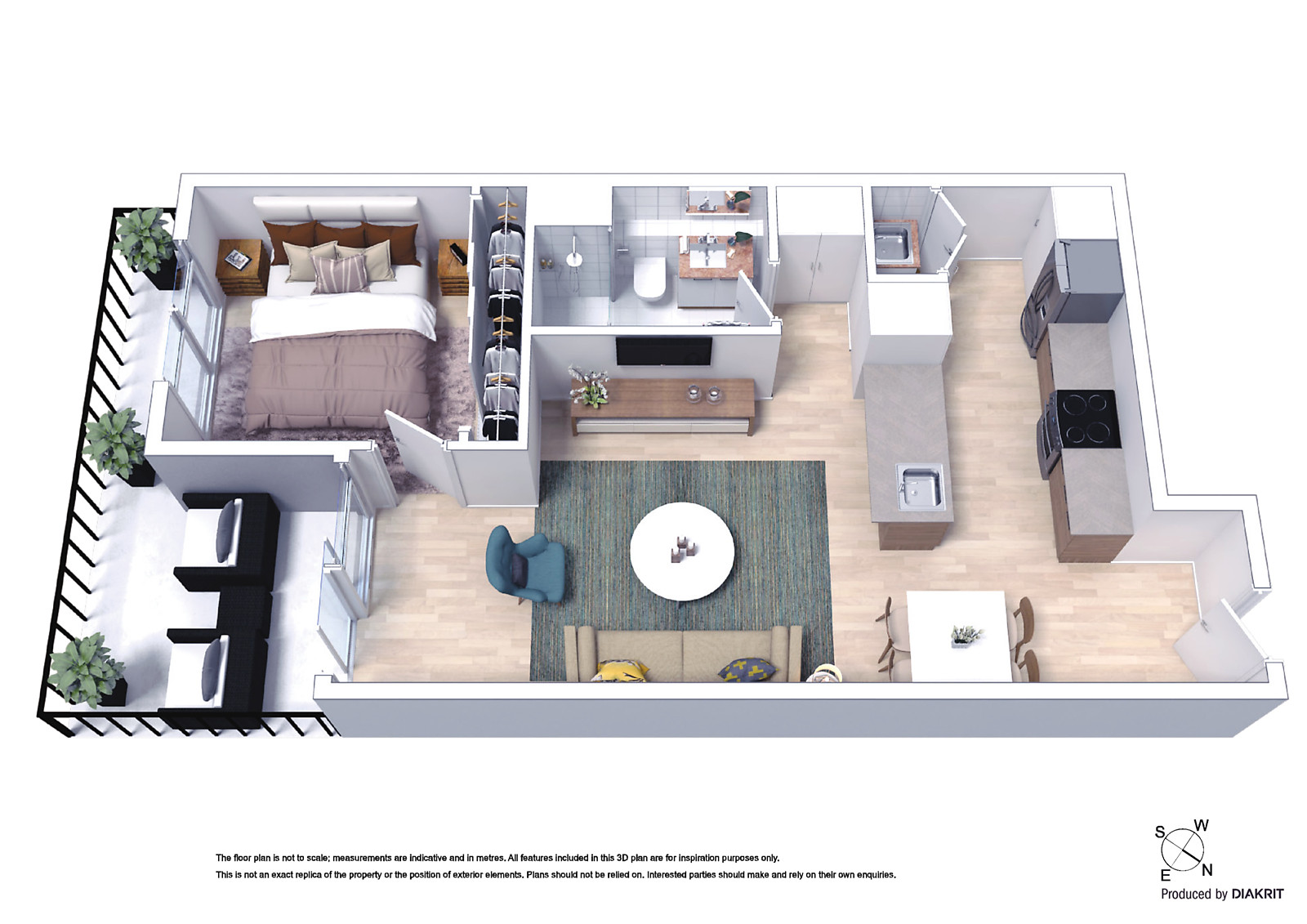 110/181 Fitzroy Street, St Kilda VIC 3182 - Floorplan