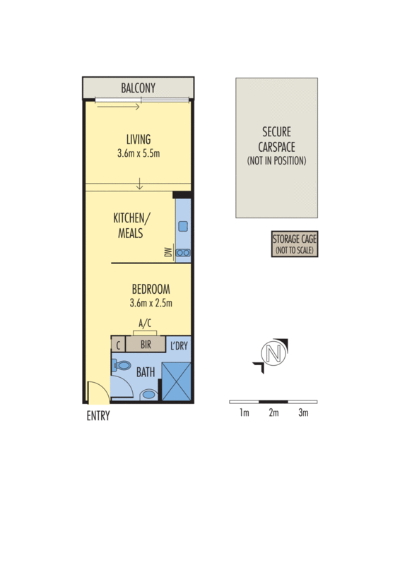 110/2 Albert Road, South Melbourne VIC 3205 - Floorplan