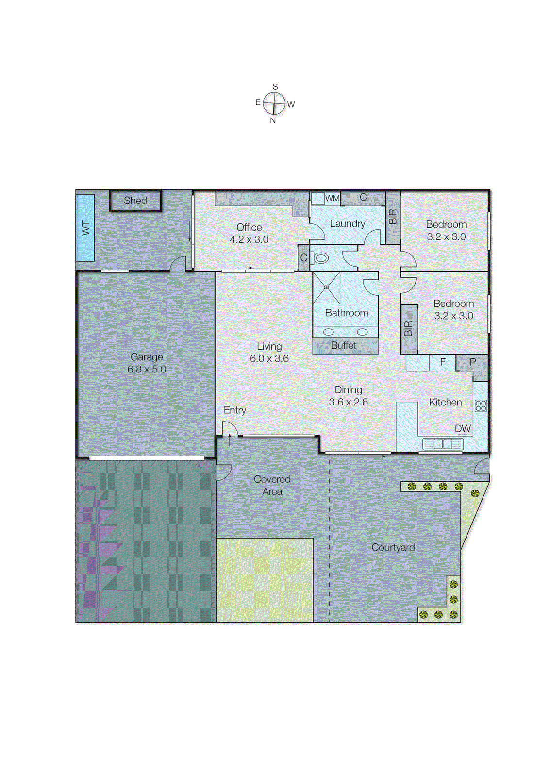 1/102 Centre Dandenong Road, Cheltenham VIC 3192 - Floorplan
