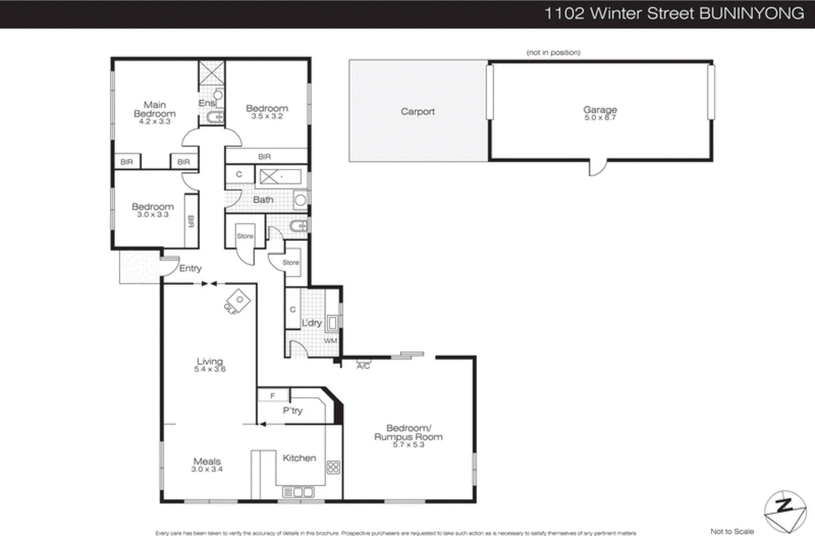 1102 Winter Street, Buninyong VIC 3357 - Floorplan