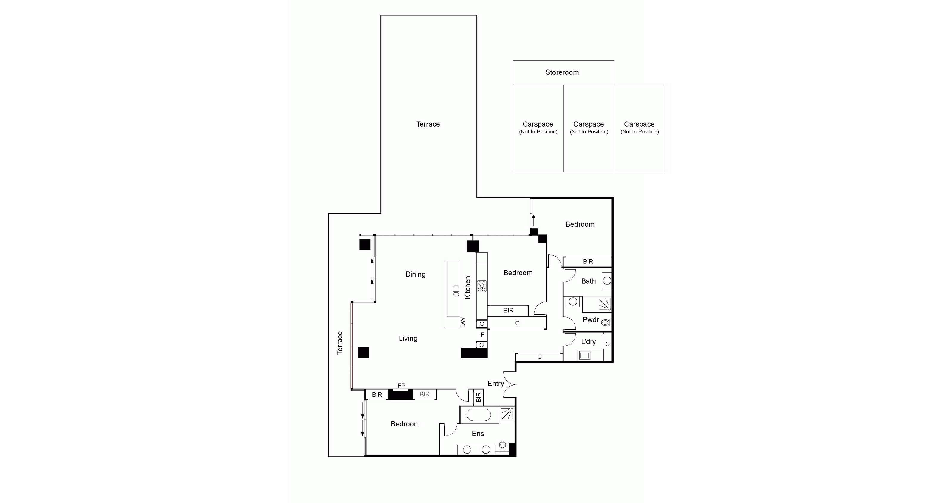 1103/368 St Kilda Road, Melbourne
- Floorplan 1