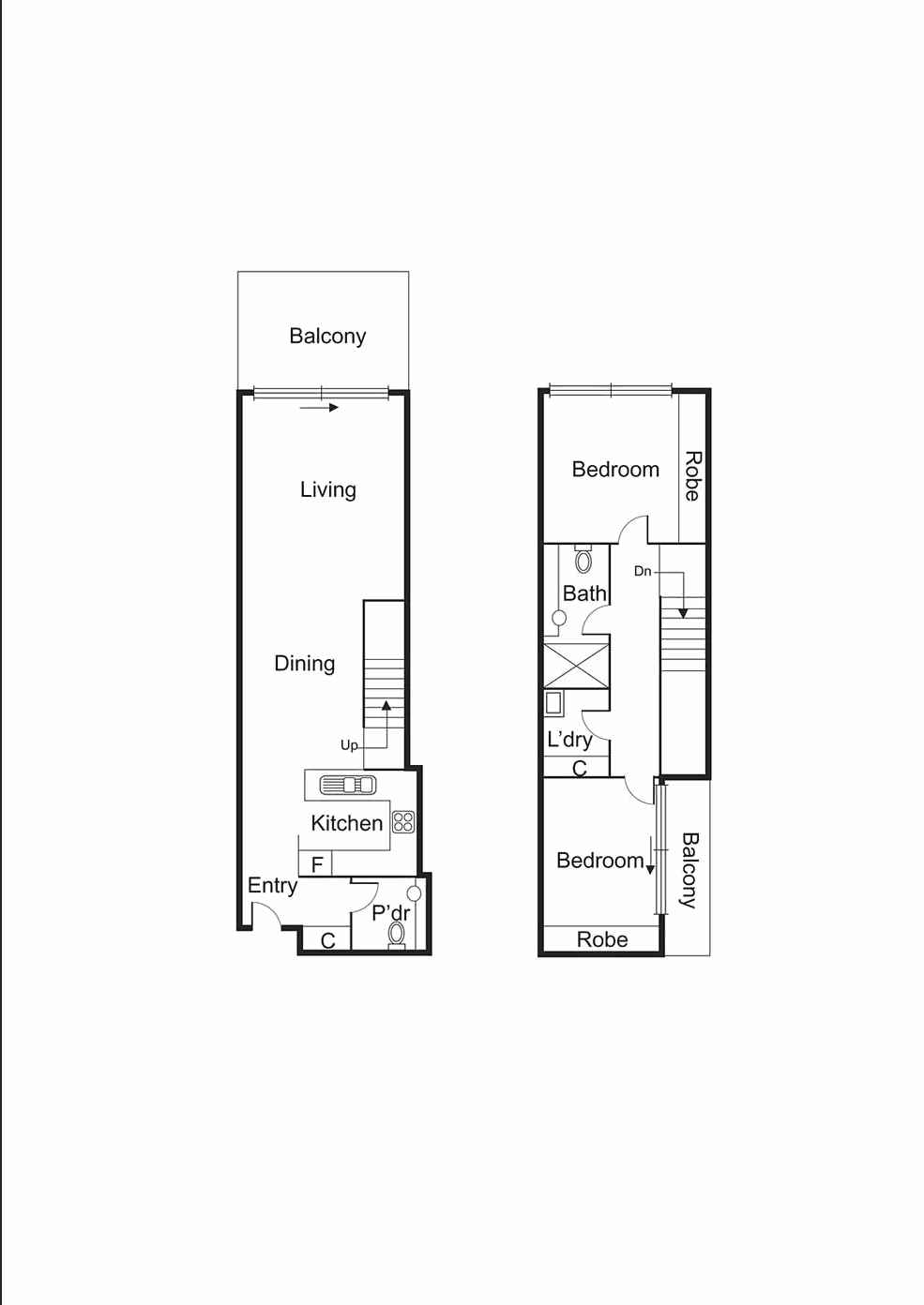 1/1036-1038 North Road, Bentleigh East VIC 3165 - Floorplan