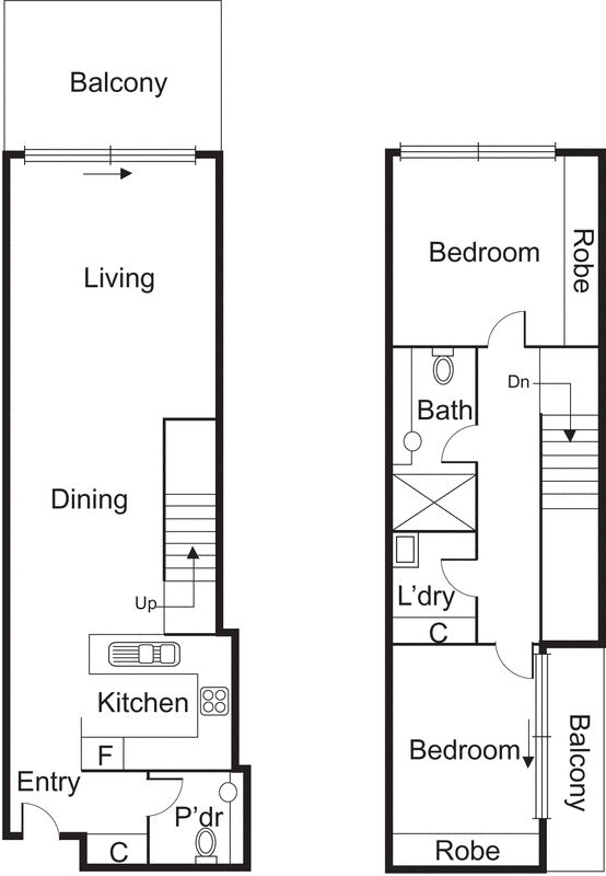 1/1036 North Road, Bentleigh East VIC 3165 - Floorplan