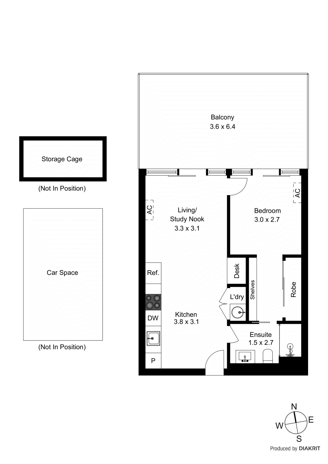 110/427 Hampton Street, Hampton VIC 3188 - Floorplan
