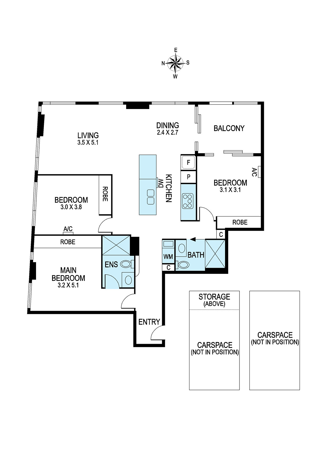 1104/33 Judd Street, Richmond
- Floorplan 1