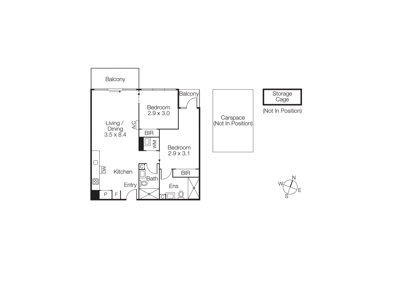 1104/39 Coventry Street, Southbank VIC 3006 - Floorplan