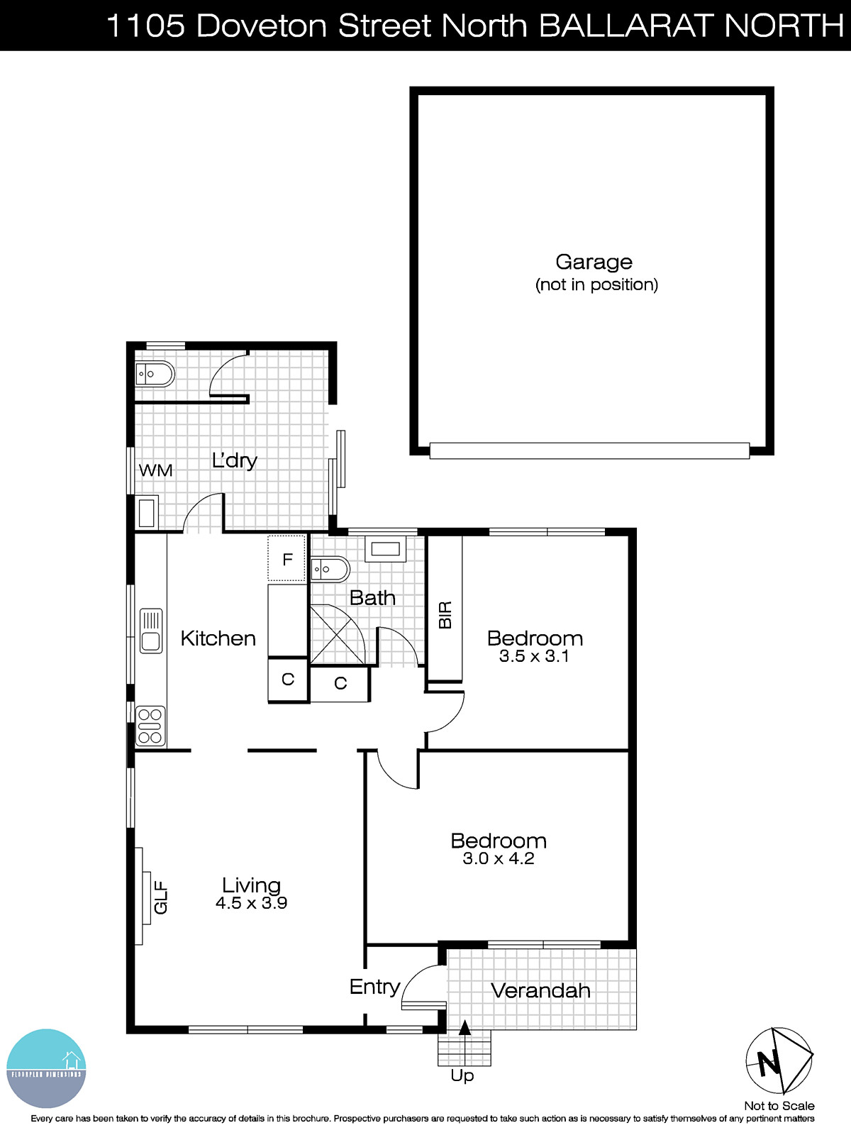 1105 Doveton Street North, Ballarat North VIC 3350 - Floorplan
