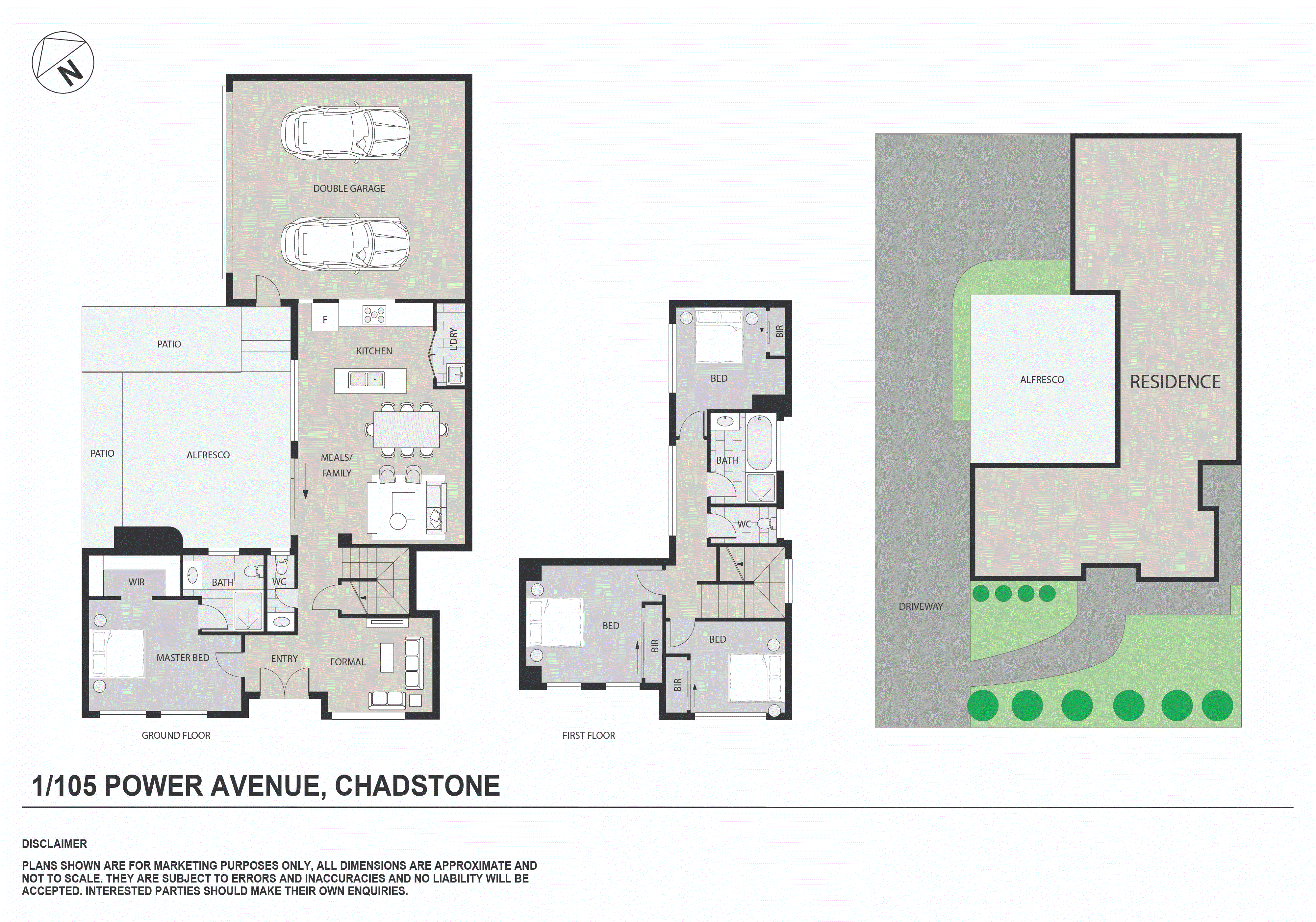 1/105 Power Avenue, Chadstone VIC 3148 - Floorplan