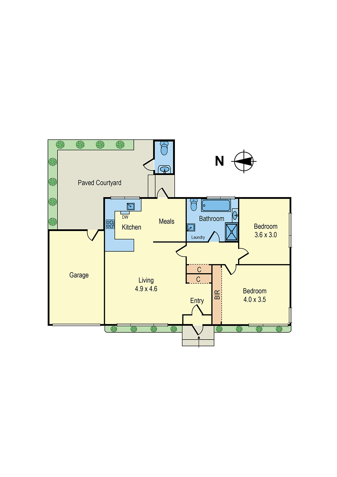 1/106 Cromer Road, Beaumaris VIC 3193 - Floorplan