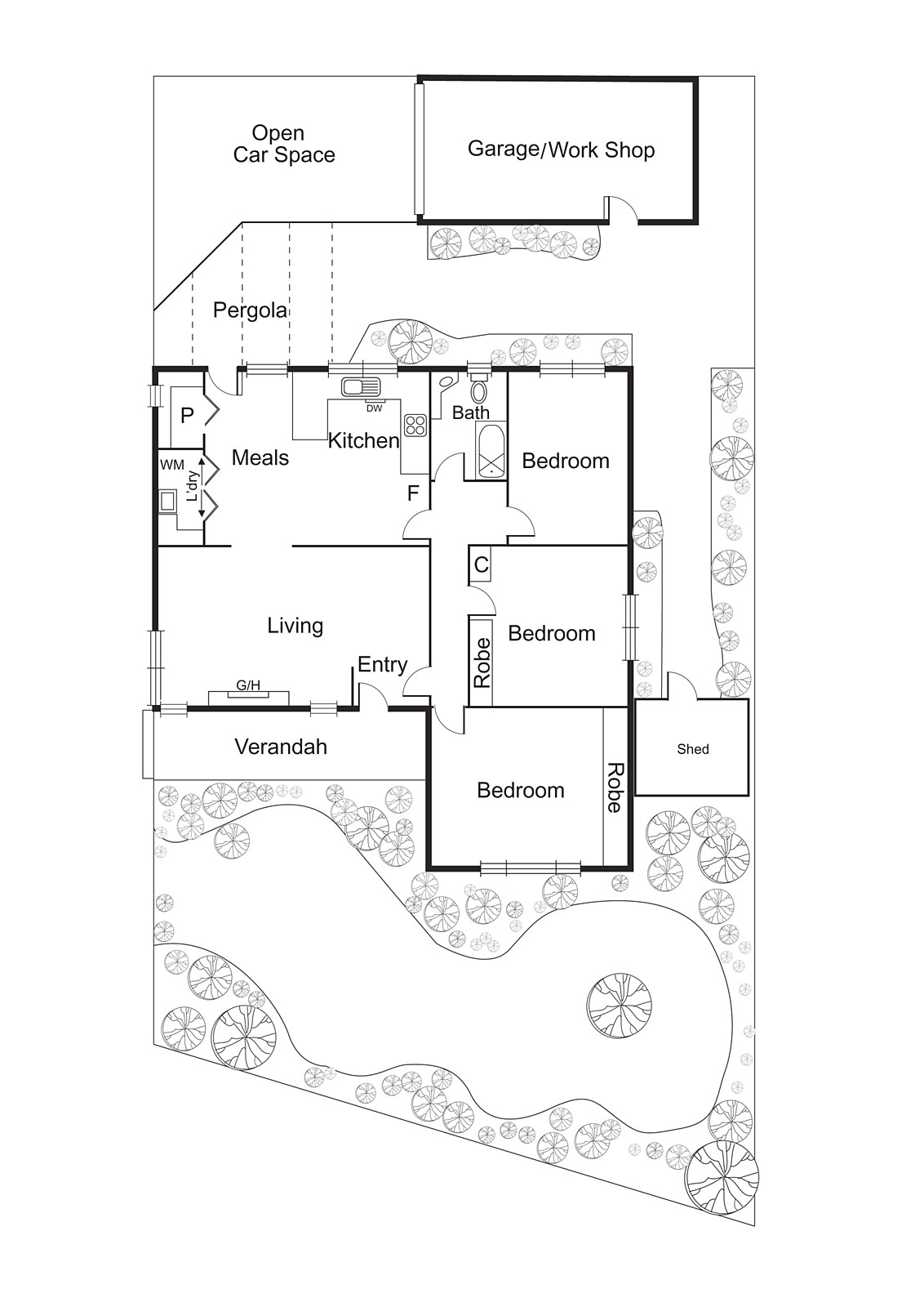 1/106 Marlborough Street, Bentleigh East VIC 3165 - Floorplan