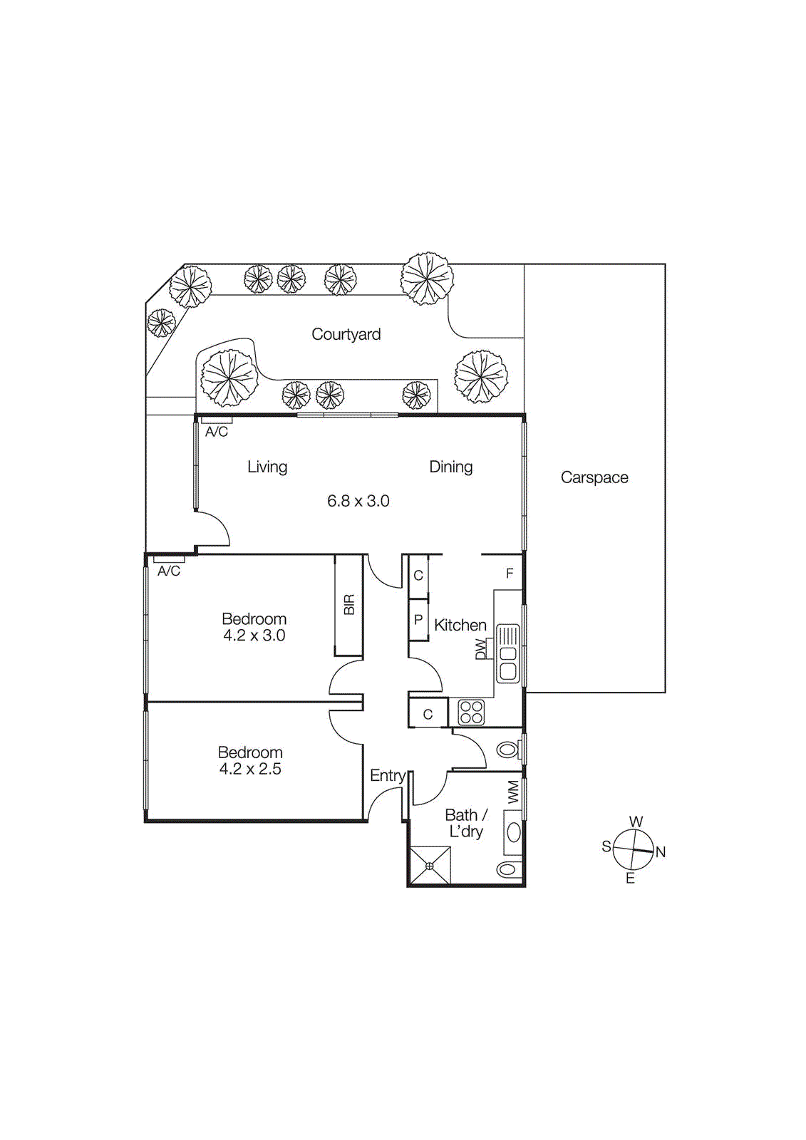 1/106 Westbury Street, Balaclava VIC 3183 - Floorplan