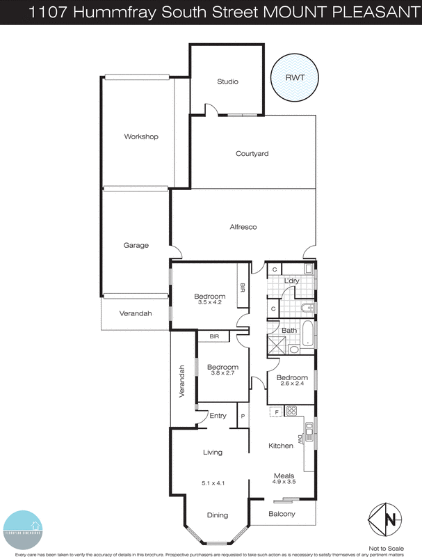 1107 Humffray  Street South, Ballarat VIC 3350 - Floorplan