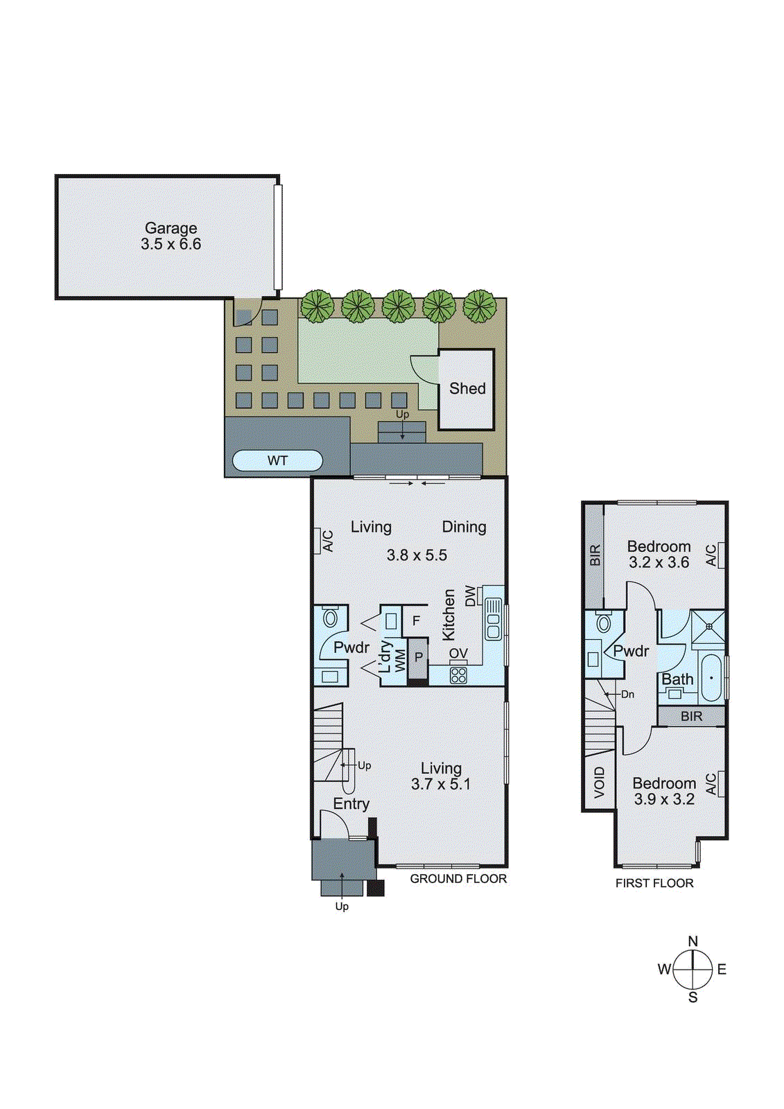 1/1087-1089 North Road, Hughesdale VIC 3166 - Floorplan