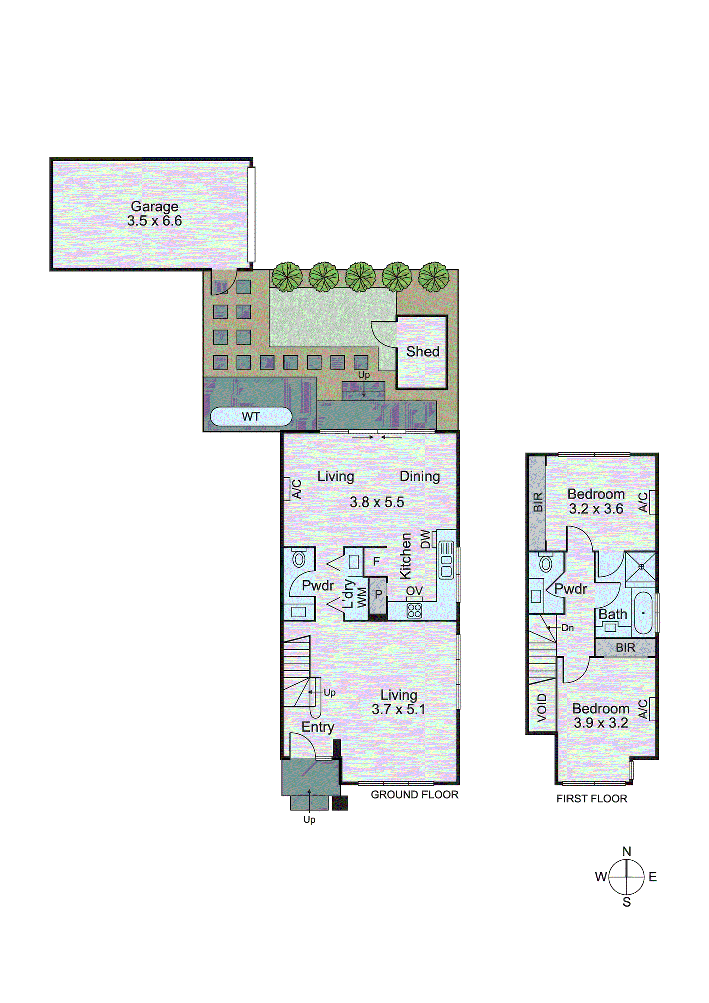 1/1087-1089 North Road, Hughesdale VIC 3166 - Floorplan