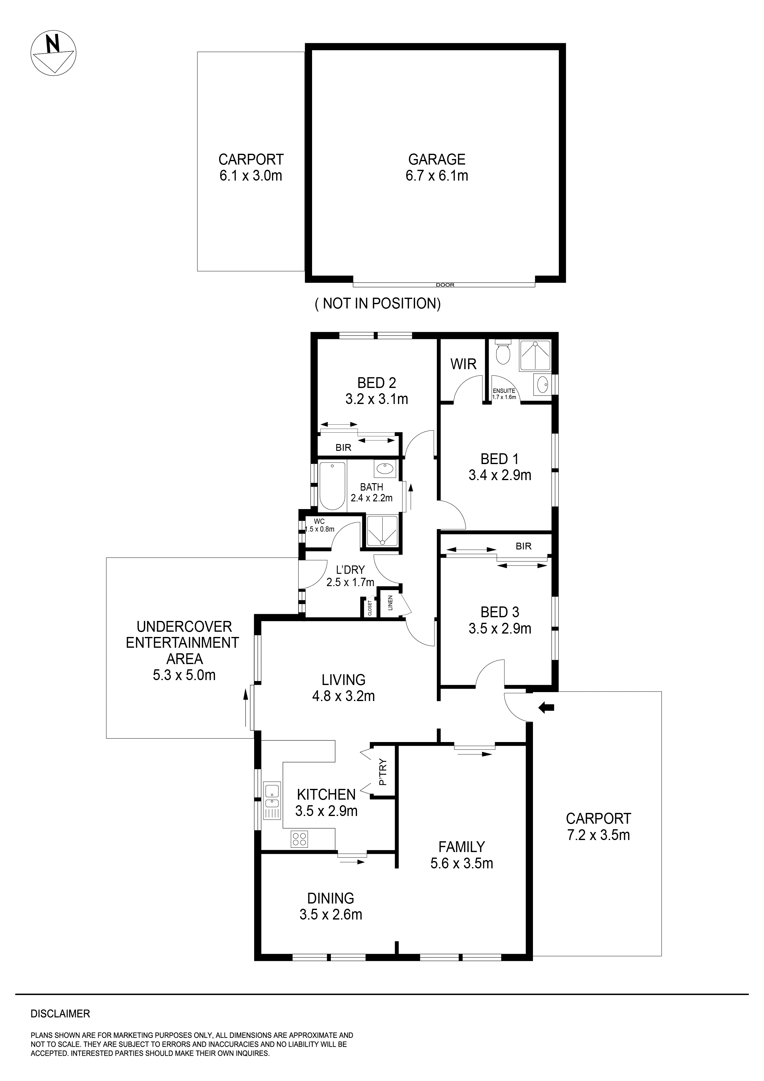1109 Norman Street, Wendouree VIC 3355 - Floorplan