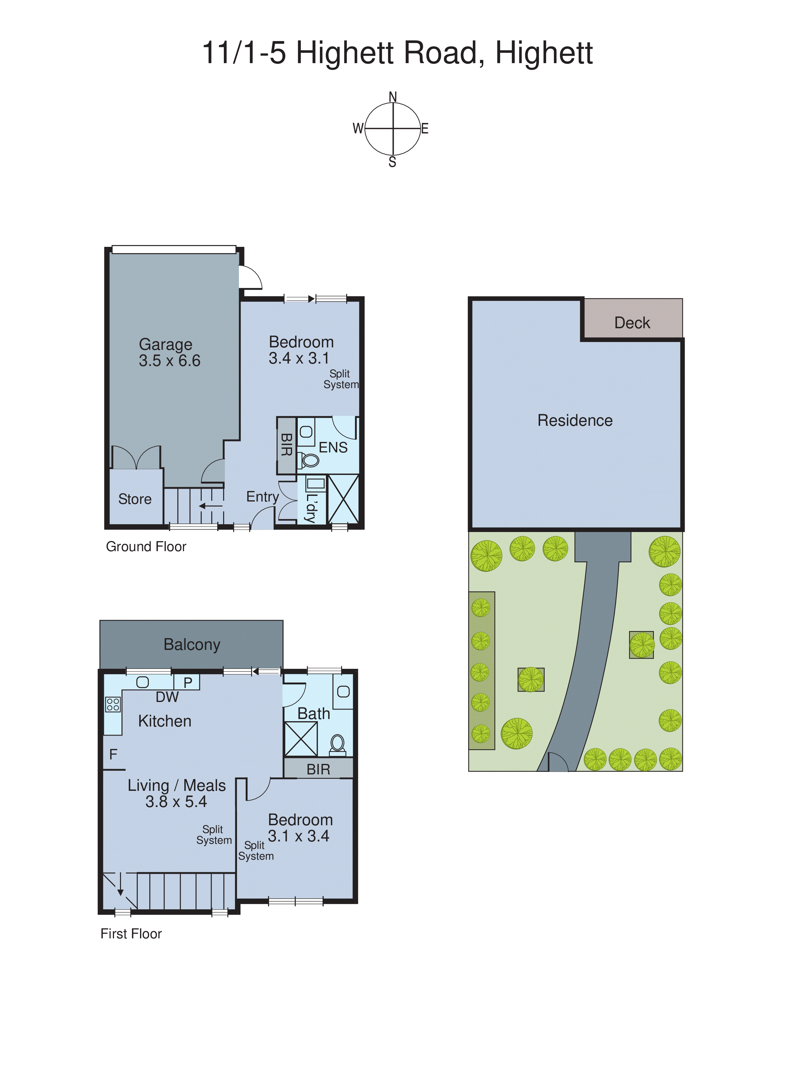 11/1-5 Highett Grove, Highett VIC 3190 - Floorplan