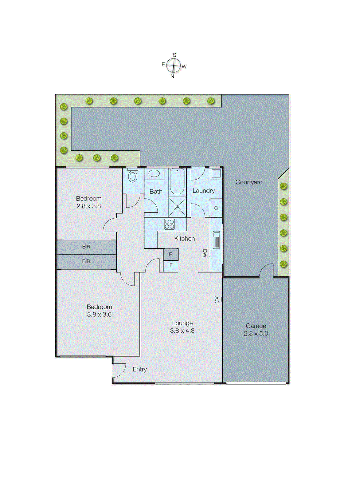 11/1-6 Chaprowe Court, Cheltenham VIC 3192 - Floorplan
