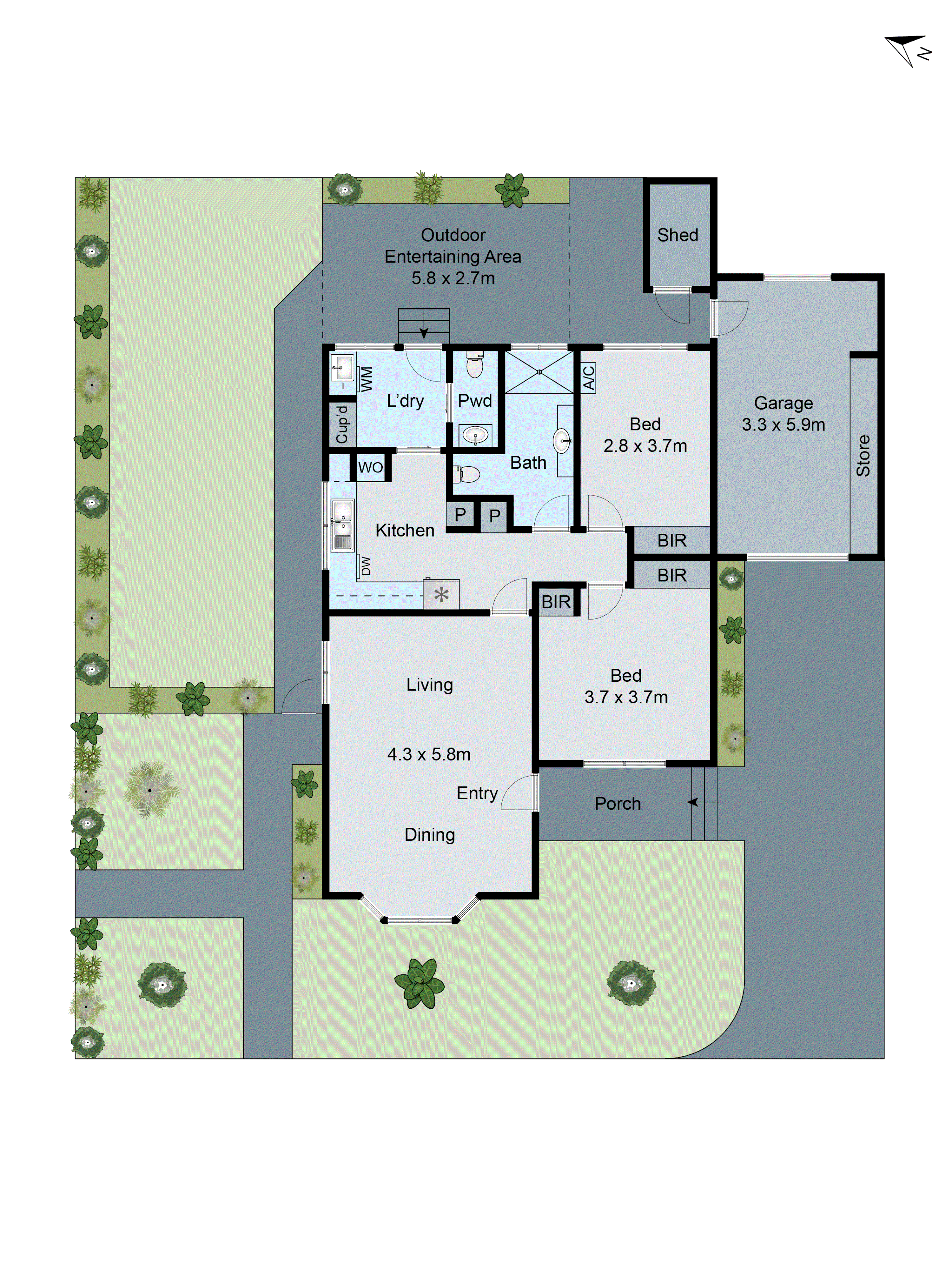 1/11 Aphrasia Street, Newtown VIC 3220 - Floorplan